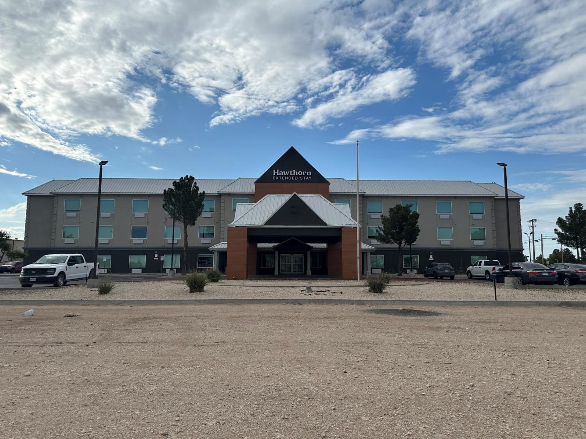 Hawthorn Extended Stay by Wyndham Hobbs featured exterior or lobby in Hobbs, NM — similar hotel