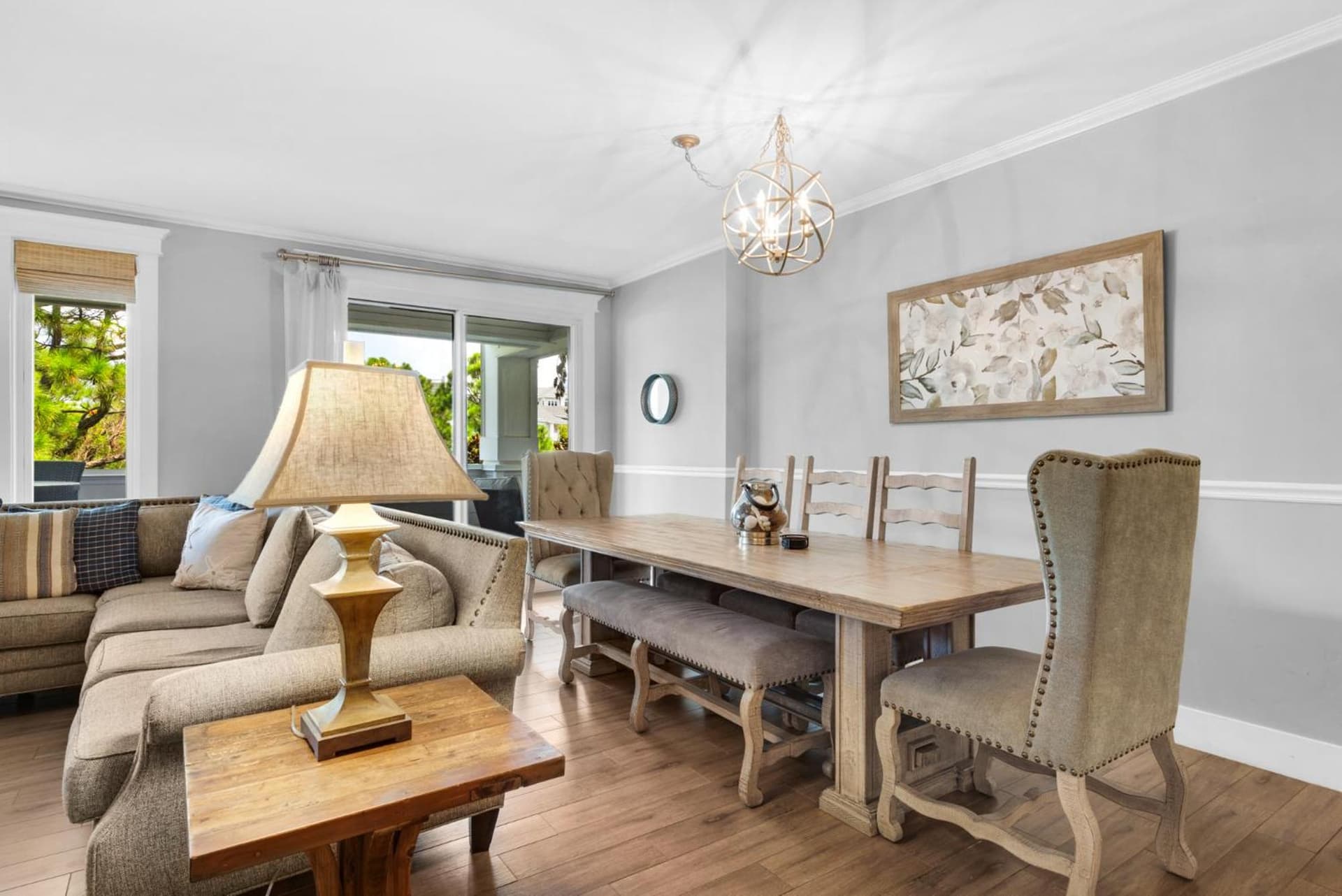 Cozy Bayside Retreat at Lasata , Stunning Panoramic Views ,Steps away from Baytowne Wharf, 3 Bedrooms 3 full baths !! property views in Destin, FL — gallery photo 3