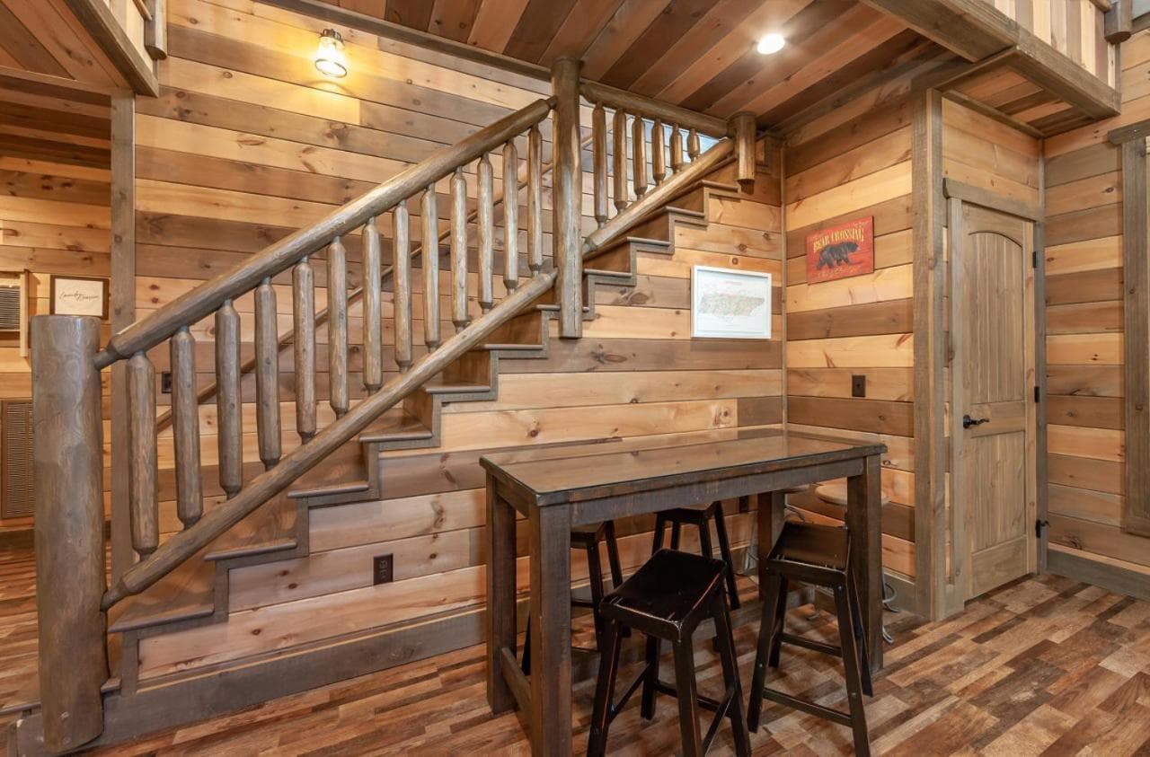 Cloud Bound View Pool Hot Tub Arcade Theater property views in Sevierville, TN — gallery photo 3