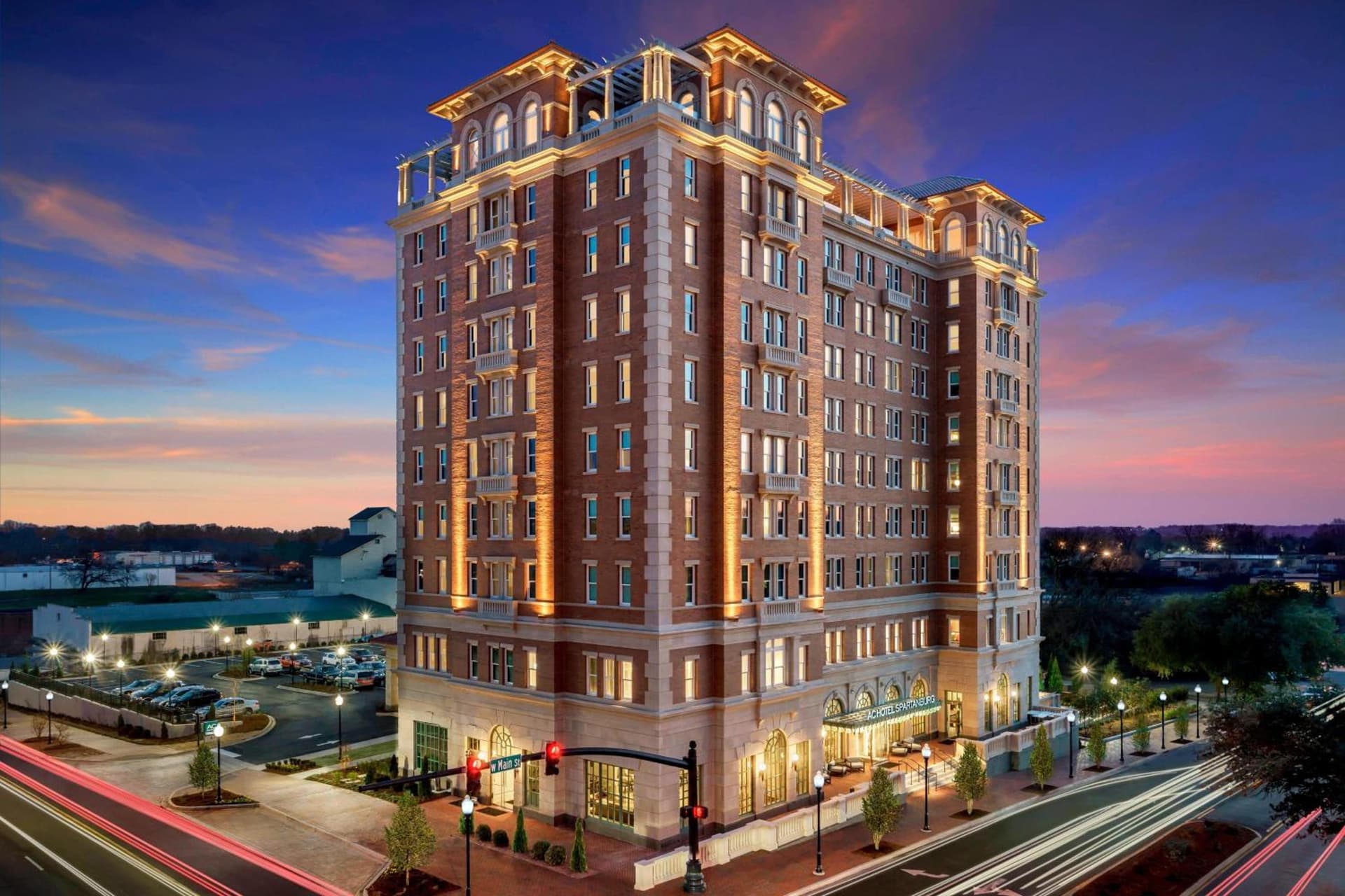 AC Hotel by Marriott Spartanburg interior in Spartanburg, SC — gallery photo 2