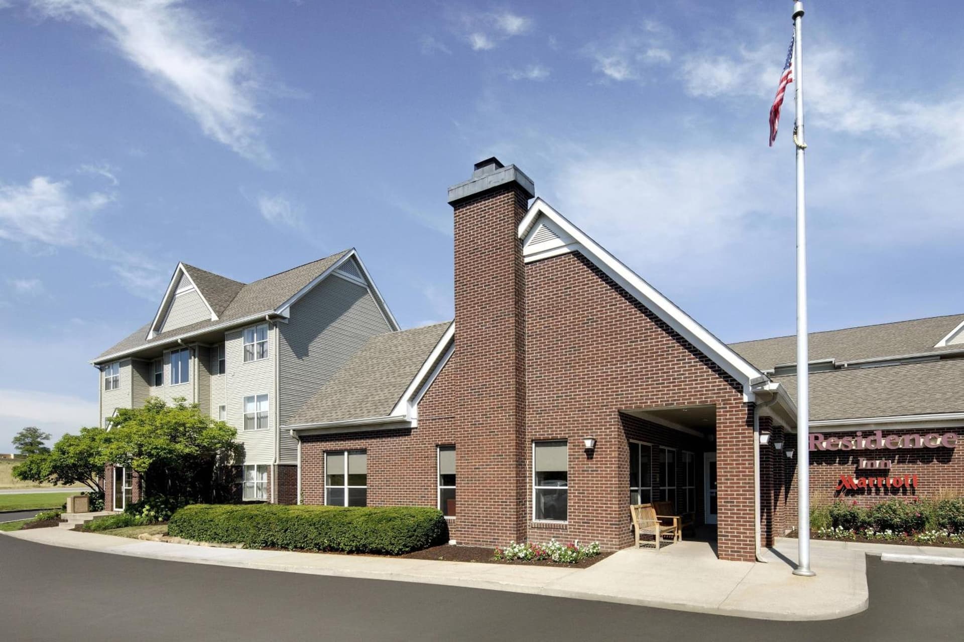 Residence Inn Indianapolis Airport featured exterior or lobby in Indianapolis, IN — similar hotel