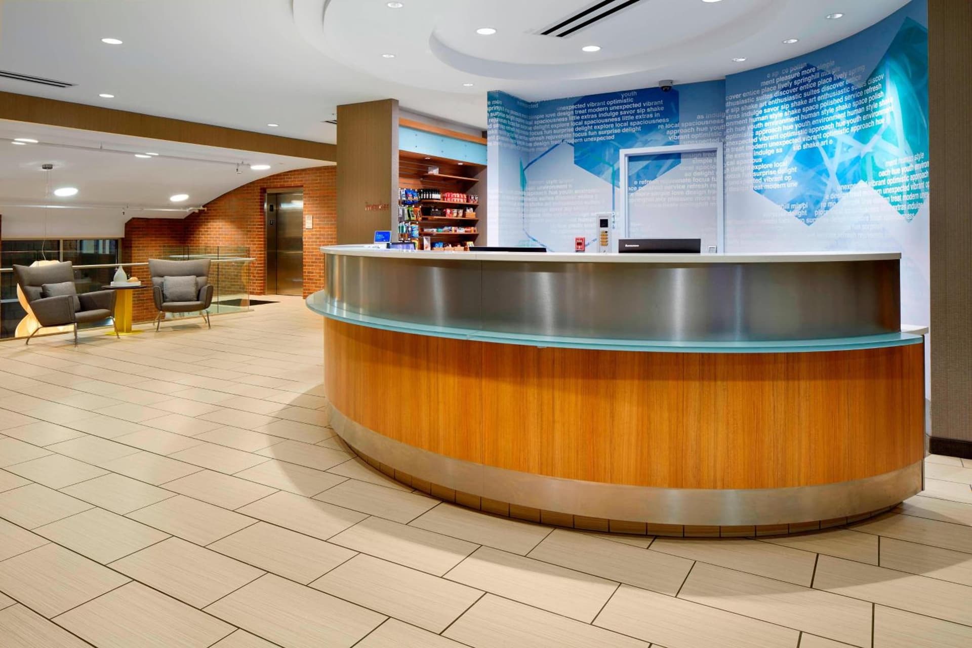 SpringHill Suites by Marriott Pittsburgh Bakery Square interior in Pittsburgh, PA — gallery photo 2
