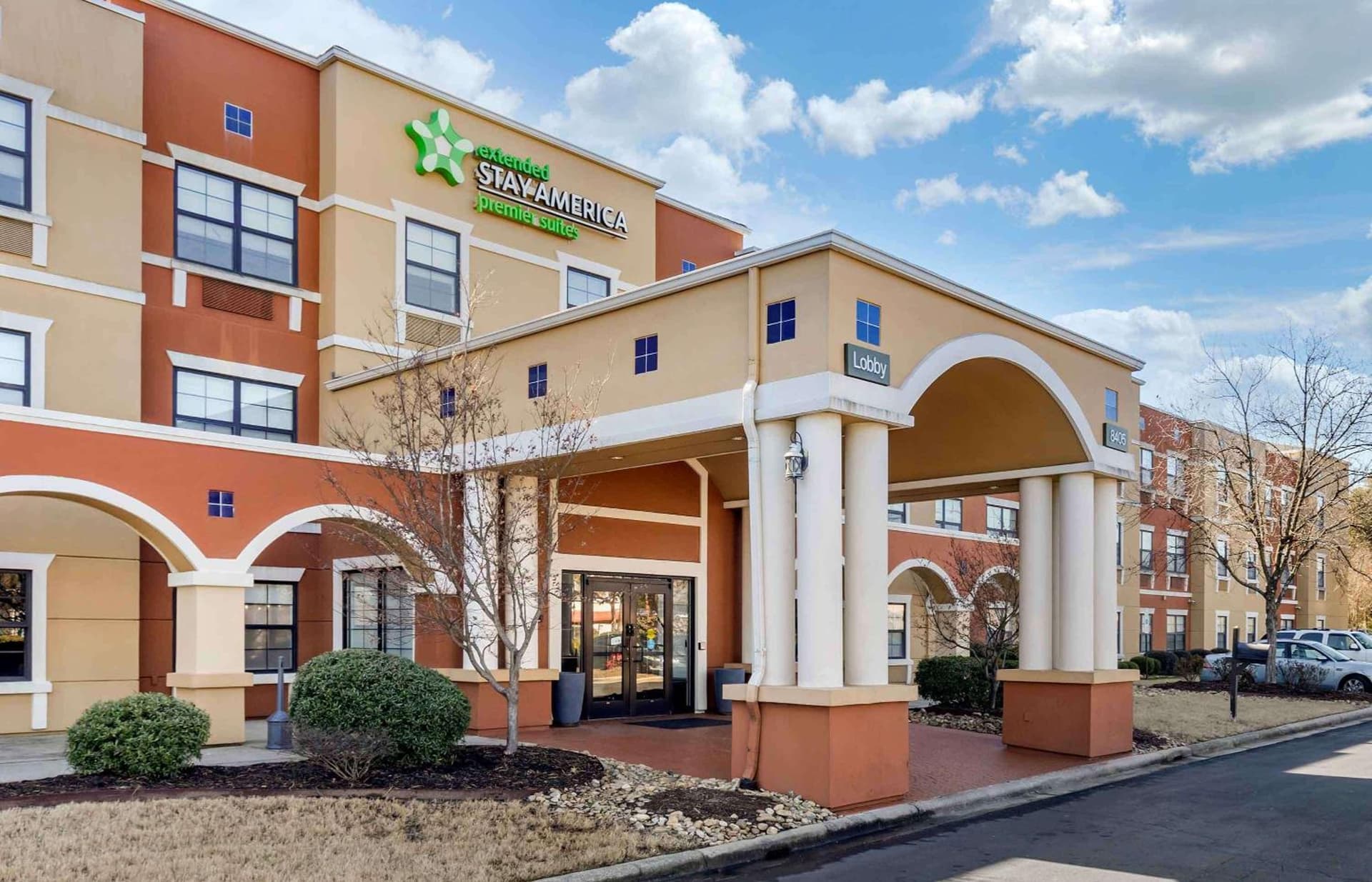 Extended Stay America Premier Suites - Charlotte - Pineville - Pineville Matthews Rd. featured exterior or lobby in Charlotte, NC — similar hotel
