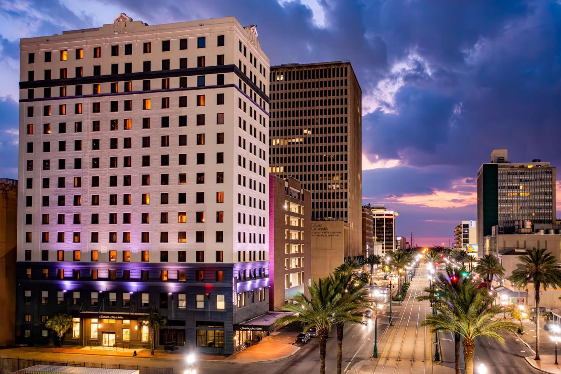 Hampton Inn & Suites New Orleans Canal St. French Quarter property views in New Orleans, LA — gallery photo 3