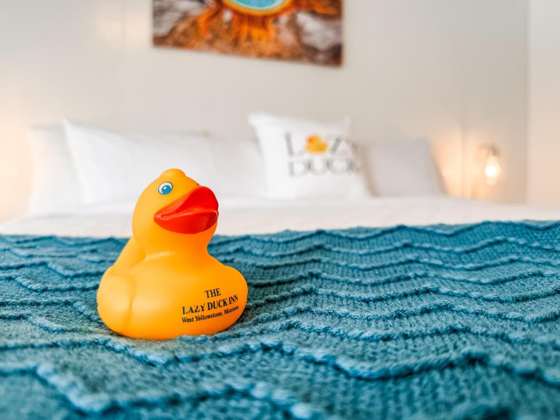 The Lazy Duck Inn property views in West Yellowstone, MT — gallery photo 3
