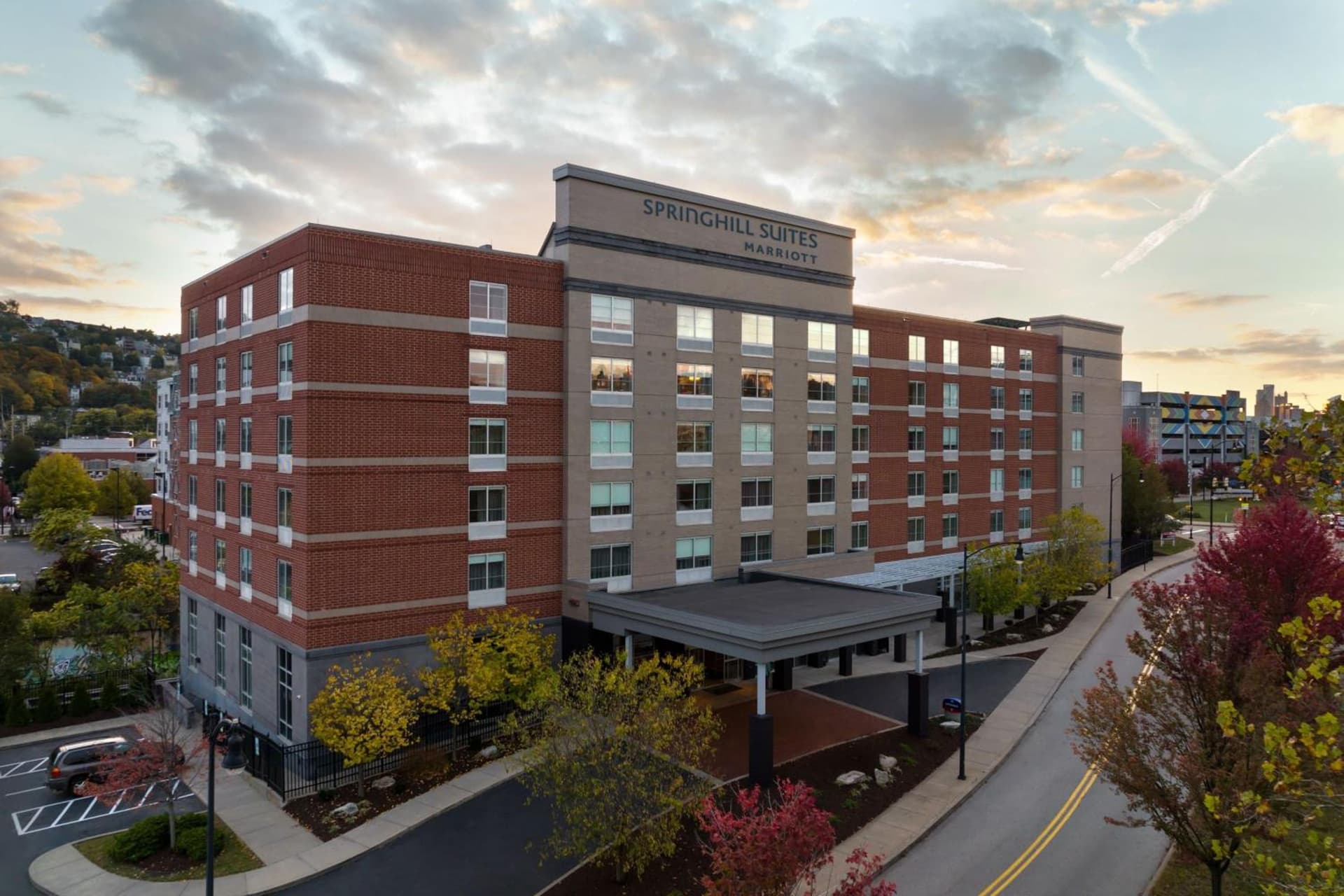 SpringHill Suites Pittsburgh Southside Works featured exterior or lobby in Pittsburgh, PA — similar hotel