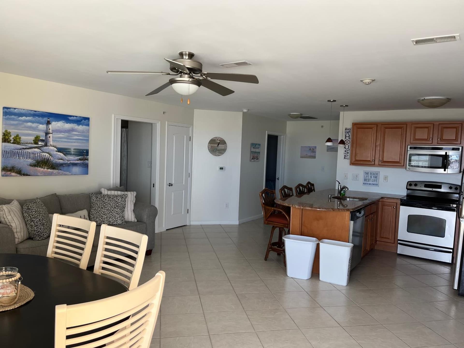 Champagne Island Resort Unit 305 property views in North Wildwood, NJ — gallery photo 3