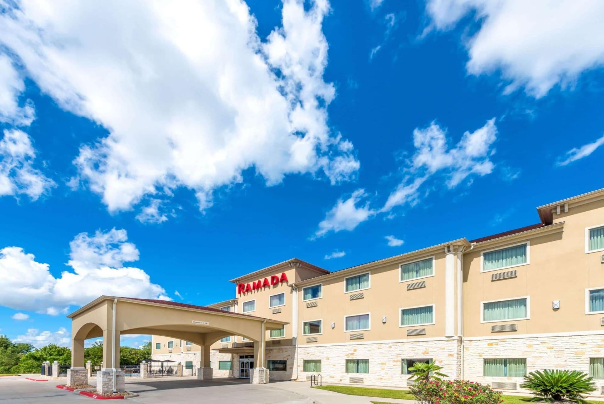 Ramada by Wyndham College Station featured exterior or lobby in College Station, TX — similar hotel