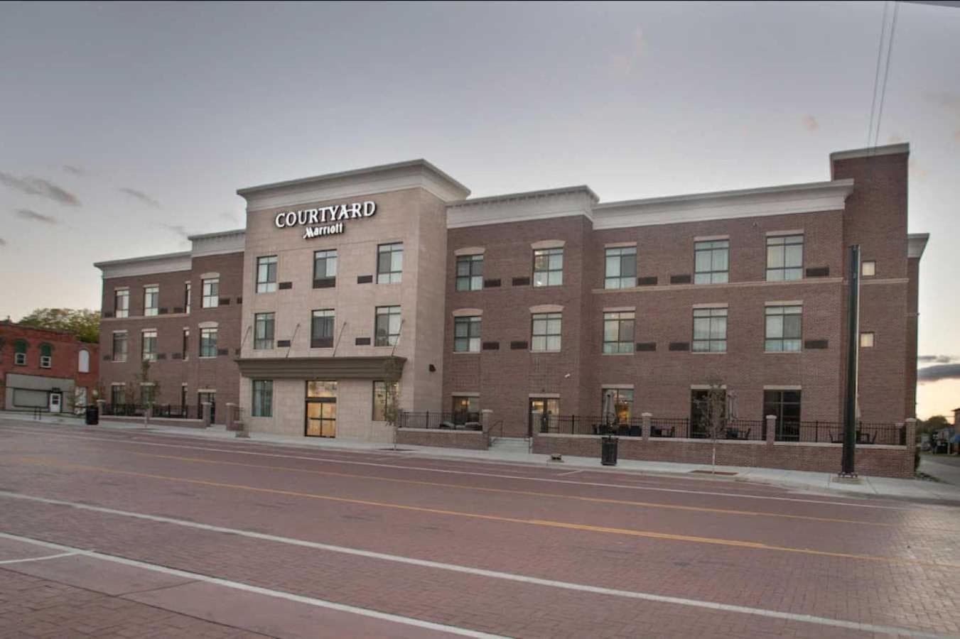 Courtyard by Marriott Albion featured exterior or lobby in Albion, MI — similar hotel