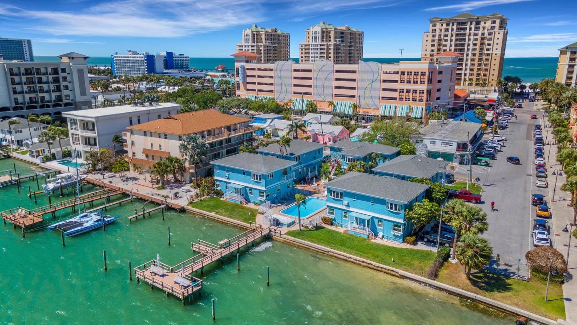 Water View & Heated Pool - Steps to Sand, Bayview Beauty B-5 featured exterior or lobby in Clearwater Beach — similar hotel