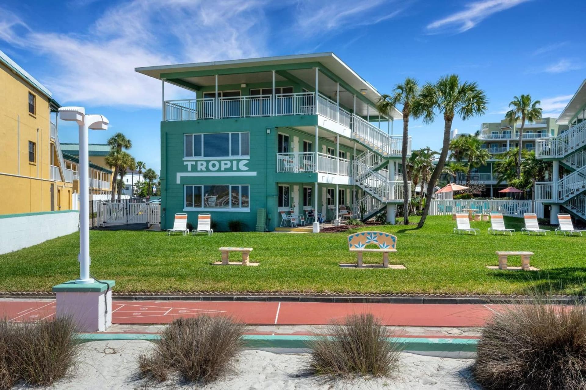 Tropic Terrace #19 - Beachfront Resort Suite property views in St Pete Beach — gallery photo 3