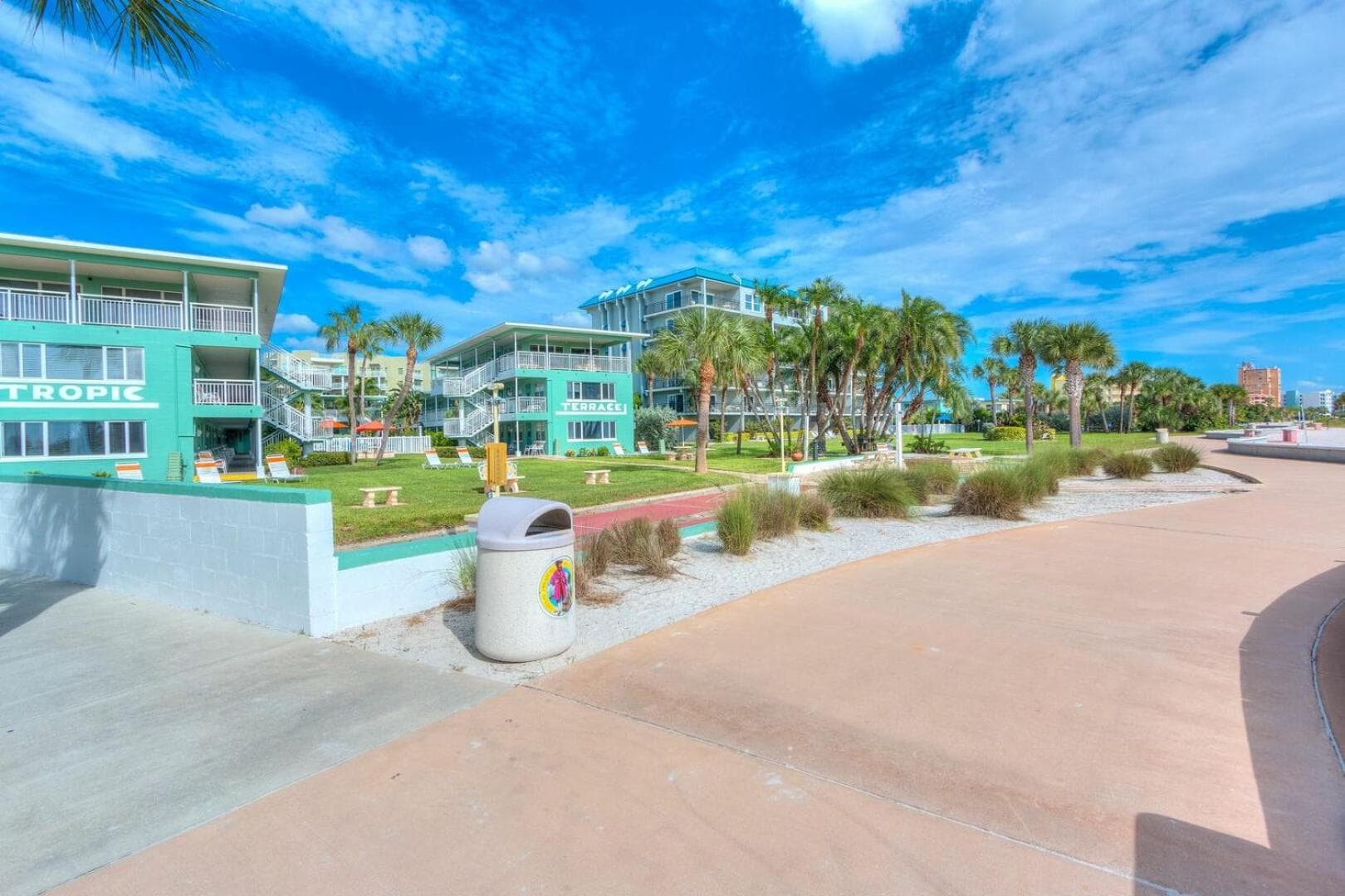 Tropic Terrace Suite #12 - Beachfront Resort featured exterior or lobby in St Pete Beach — similar hotel