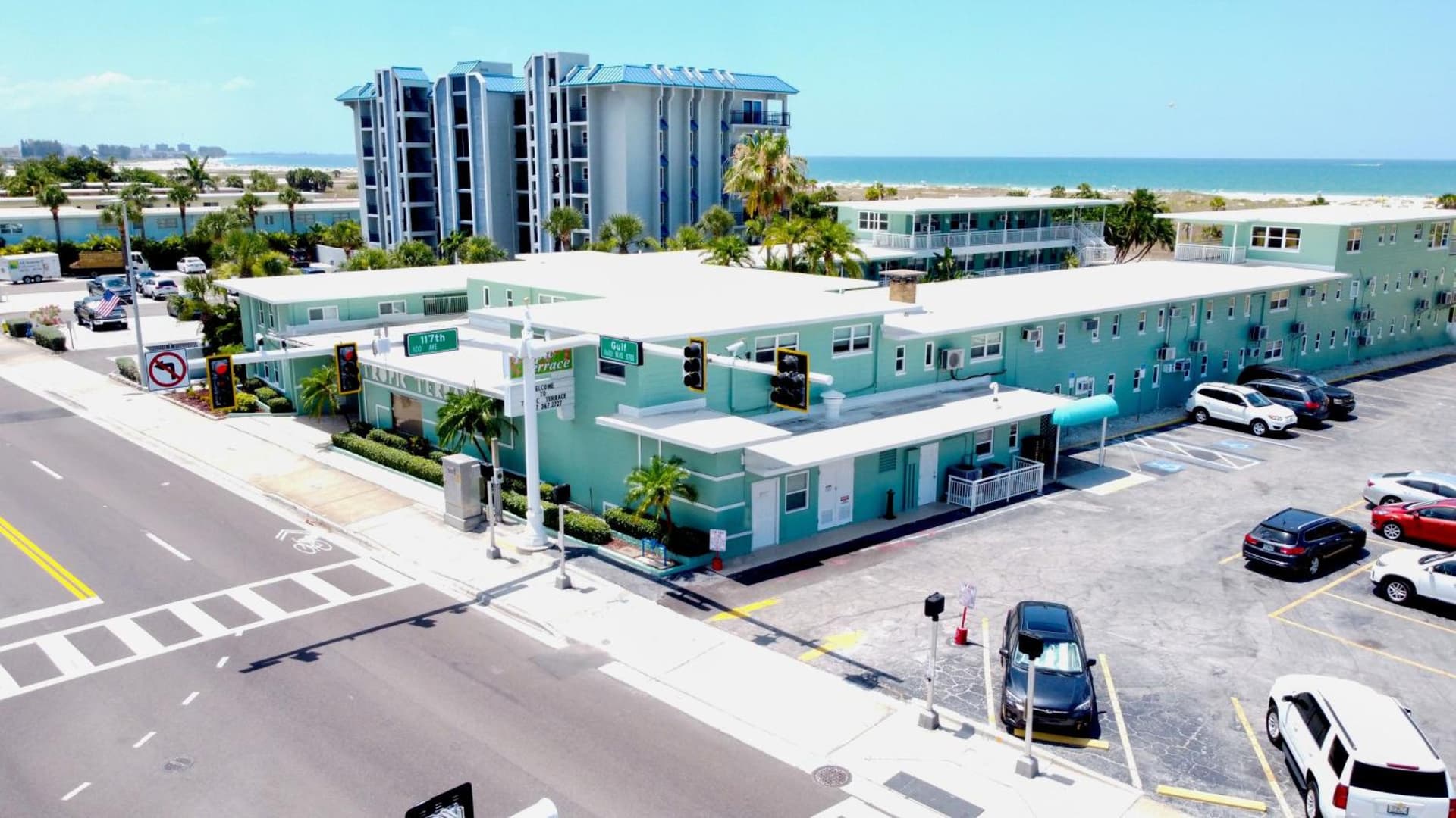 Tropic Terrace Suite #31 - Beachfront Resort featured exterior or lobby in St Pete Beach — similar hotel