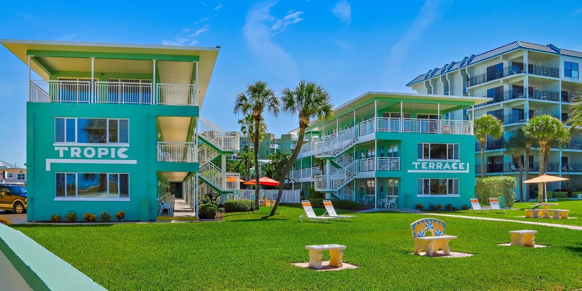 Tropic Terrace Resort #26 - Beach View Suite featured exterior or lobby in St Pete Beach — similar hotel