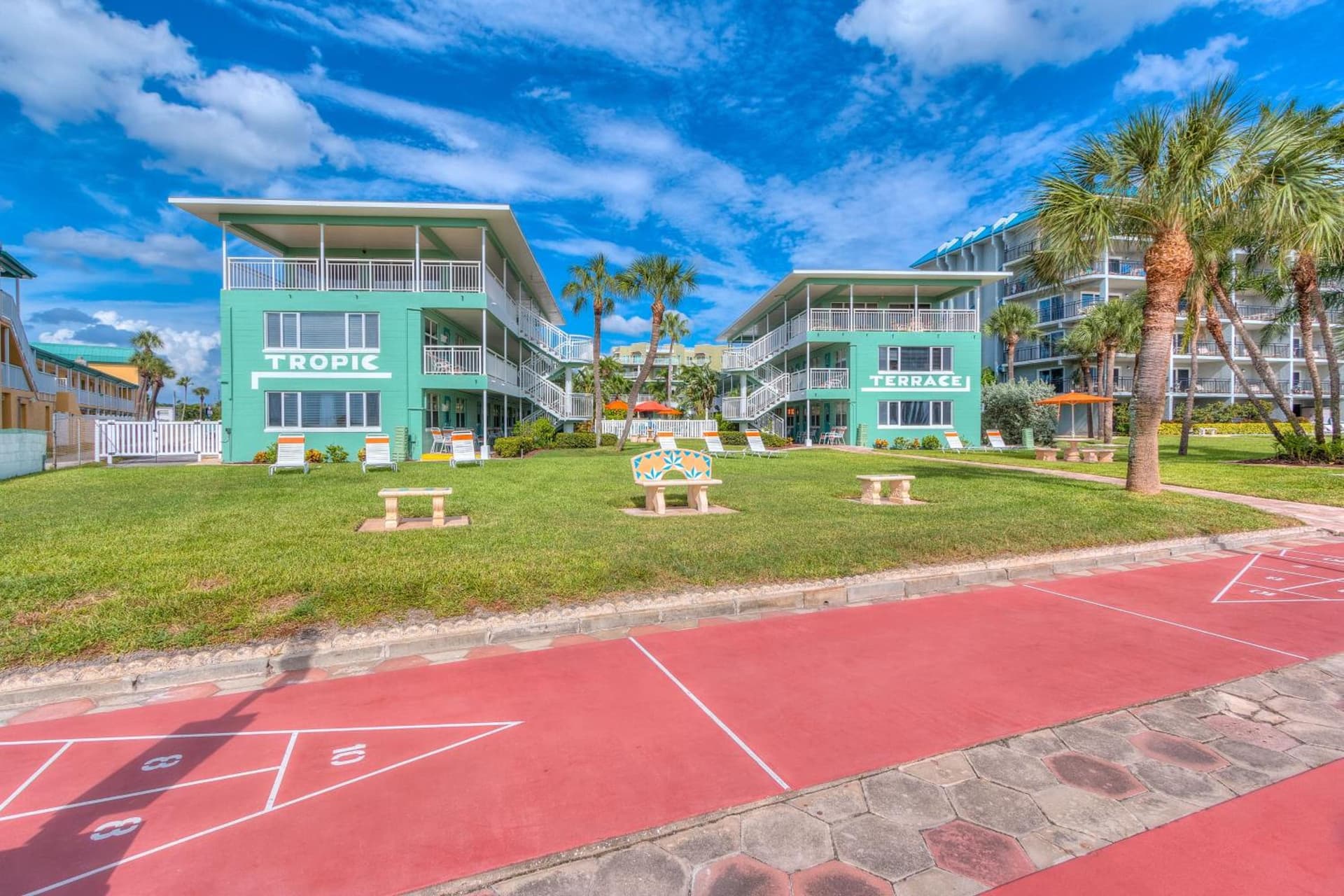 Tropic Terrace #55 - Beachfront Resort featured exterior or lobby in St Pete Beach — similar hotel