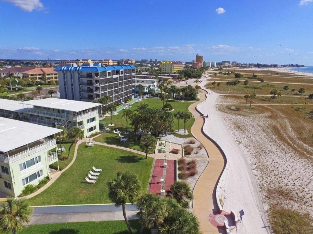 Tropic Terrace Suite #54 - Beachfront Resort featured exterior or lobby in St Pete Beach — similar hotel
