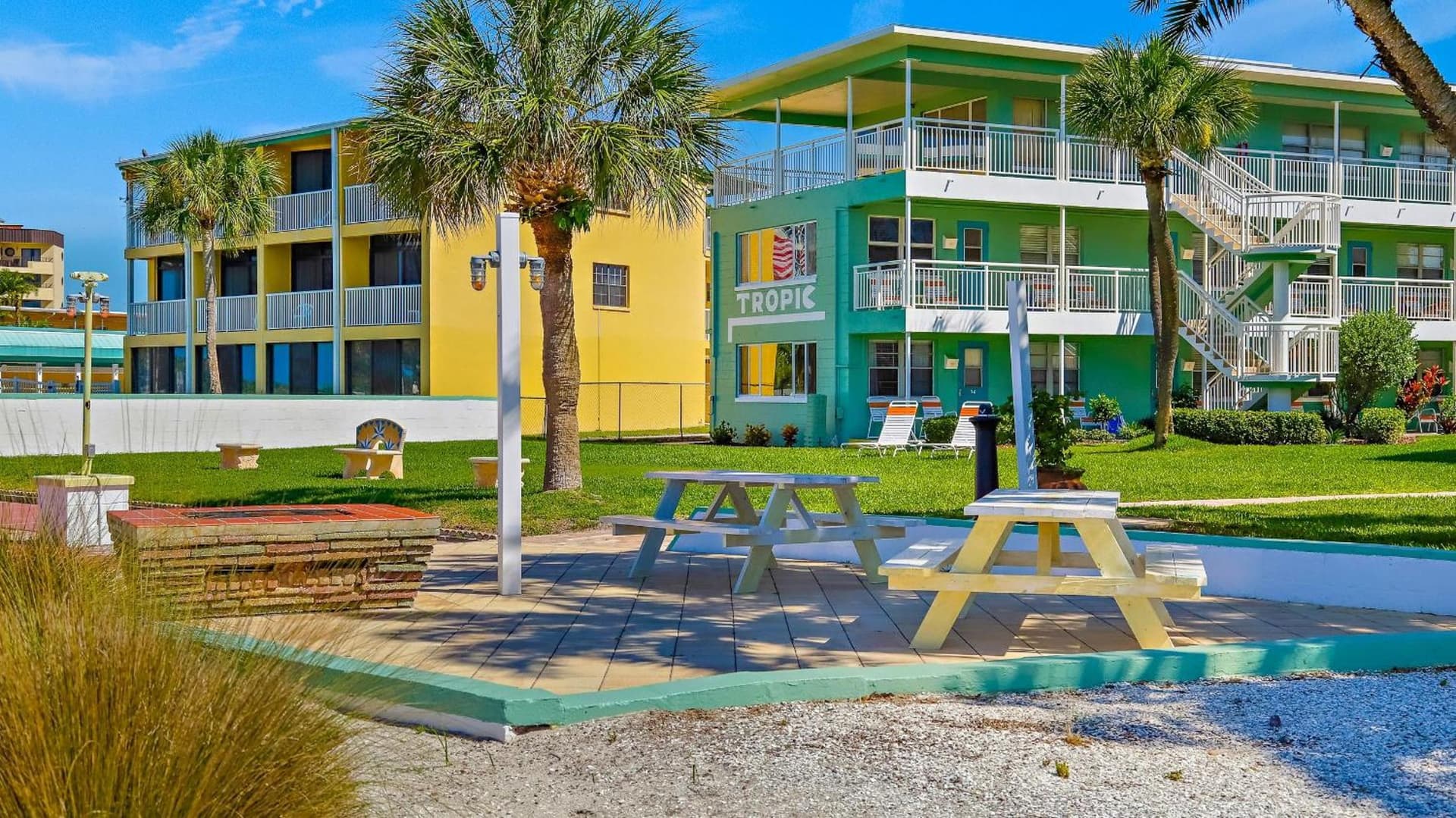 Tropic Terrace Suite #50 - Beachfront Resort featured exterior or lobby in St Pete Beach — similar hotel