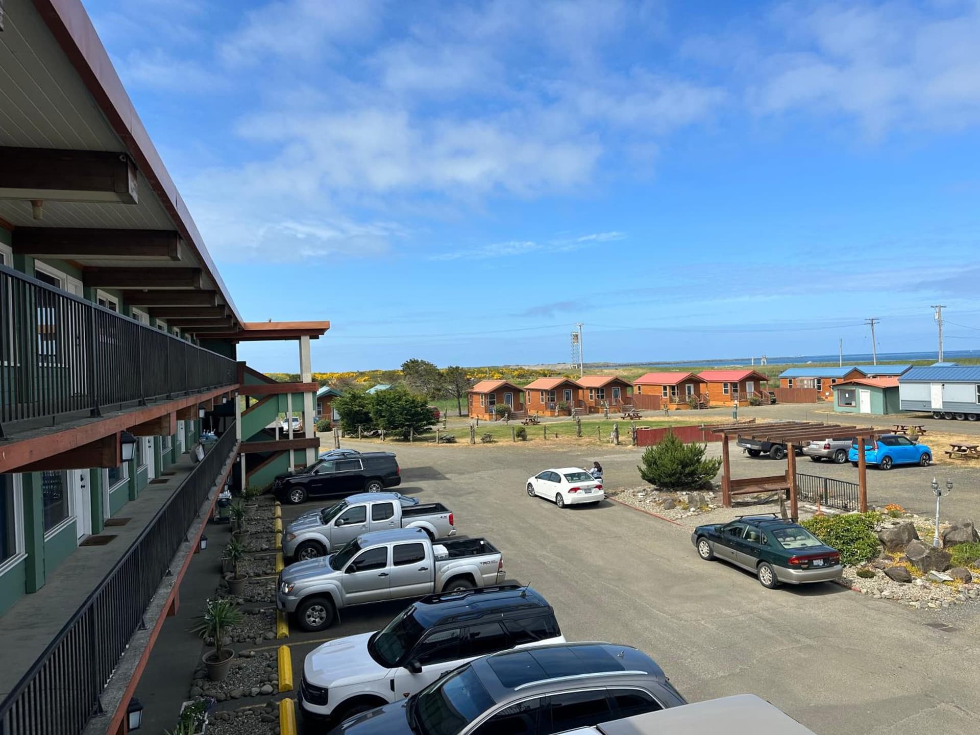 Westport Inn Cabins property views in Westport, WA — gallery photo 3