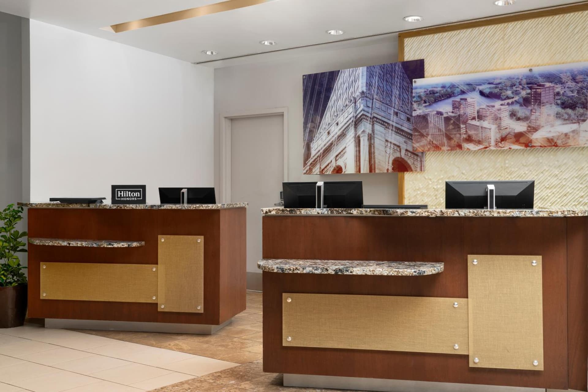 DoubleTree by Hilton Hartford Downtown property views in Hartford, CT — gallery photo 3