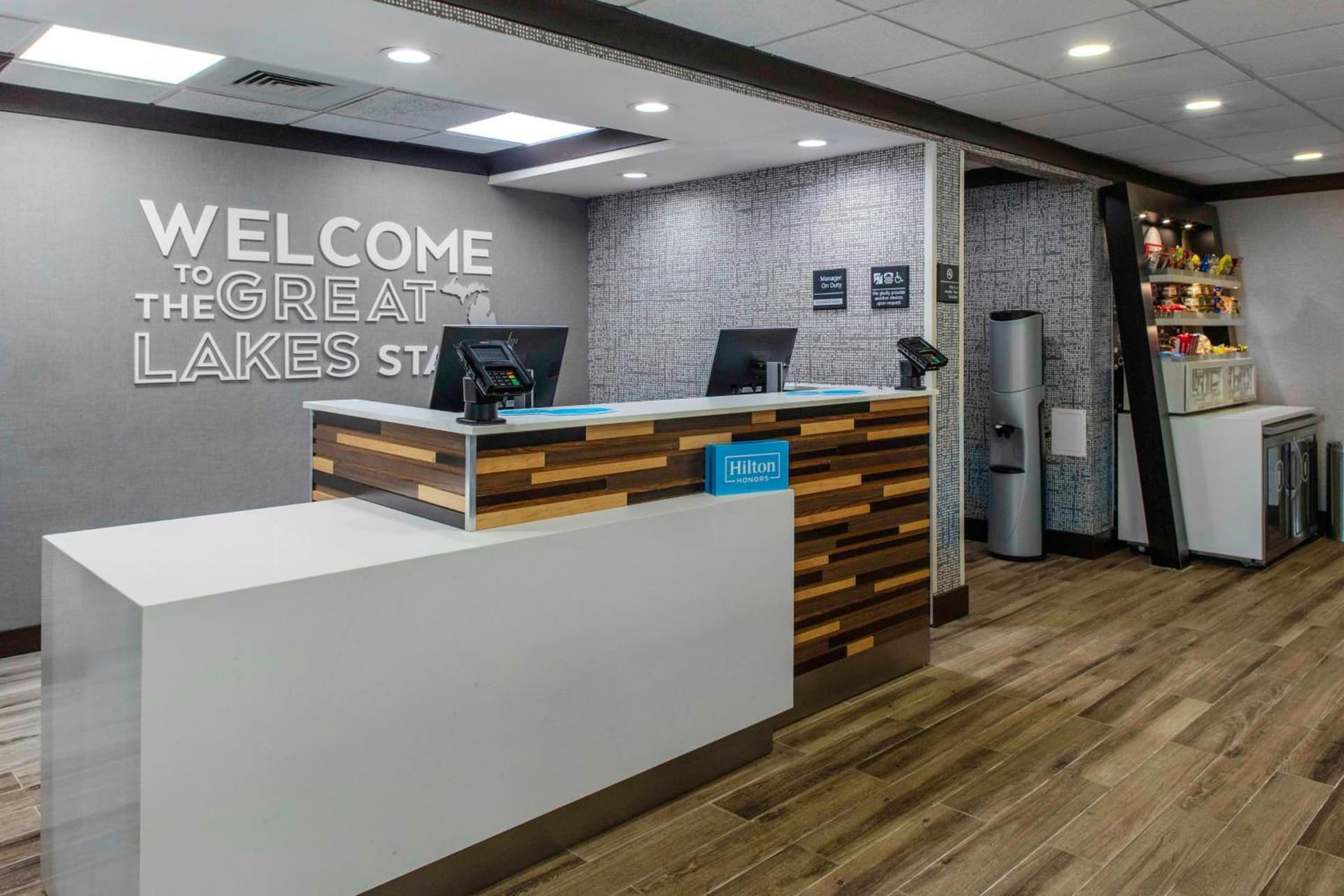 Hampton Inn Detroit Northville interior in Northville, MI — gallery photo 2