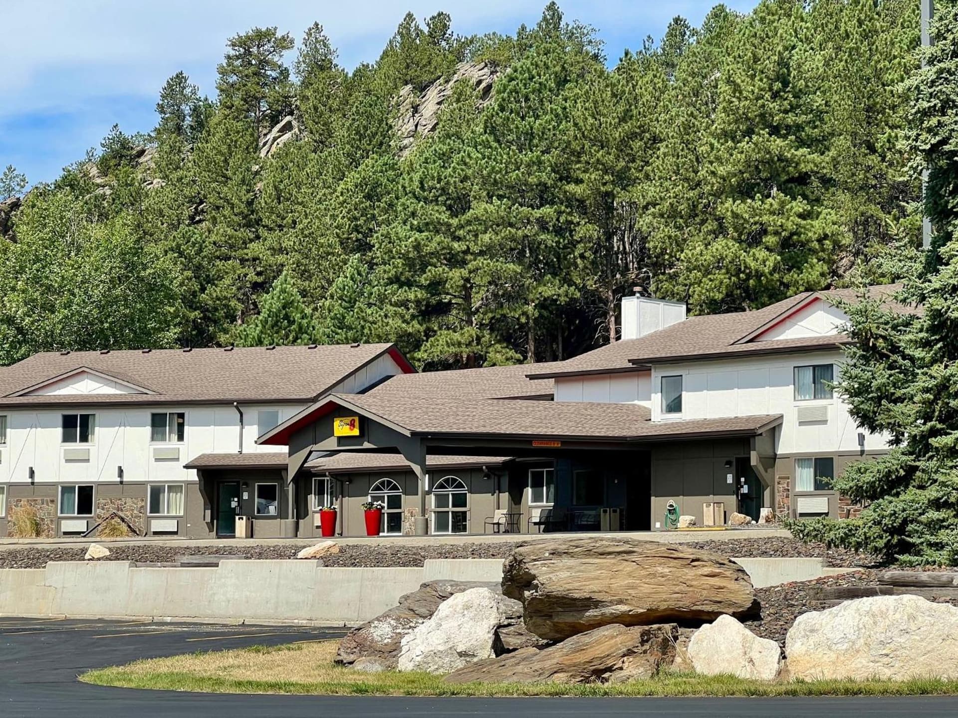 Super 8 by Wyndham Custer/Crazy Horse Area featured exterior or lobby in Custer, SD — similar hotel