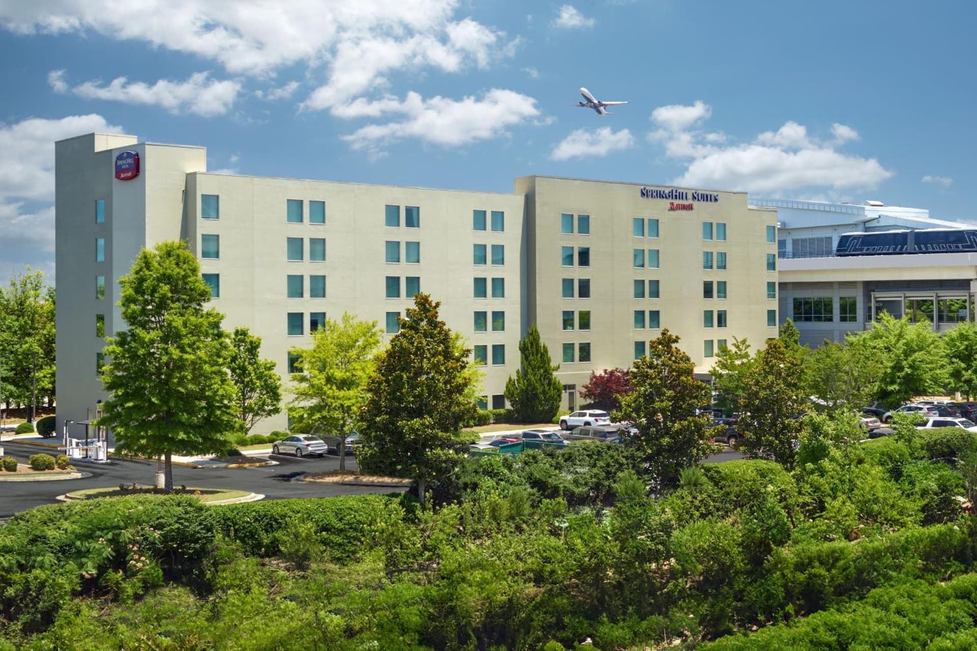 SpringHill Suites by Marriott Atlanta Airport Gateway exterior or lobby in Atlanta, GA — main listing photo