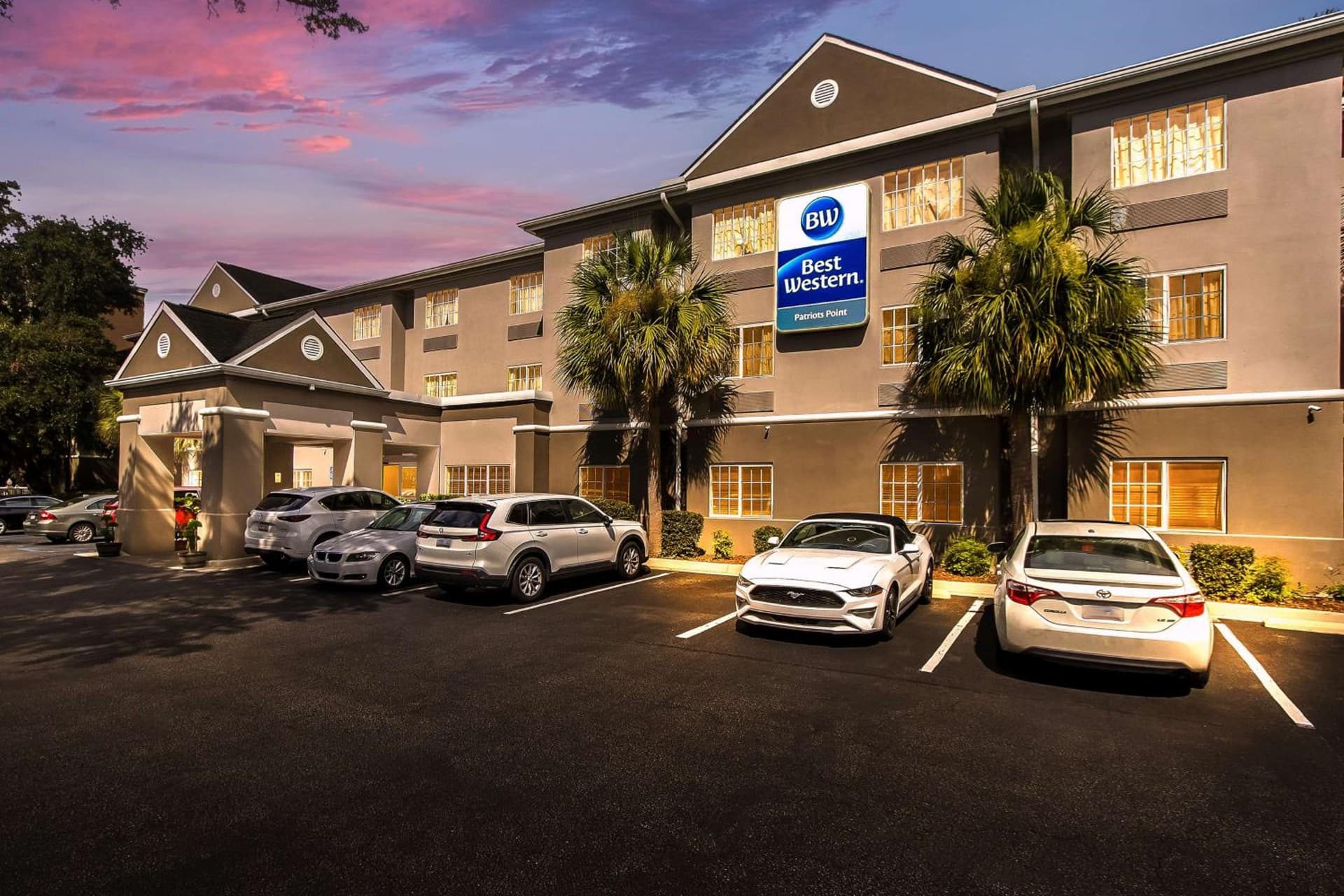 Best Western Patriots Point featured exterior or lobby in Charleston, SC — similar hotel