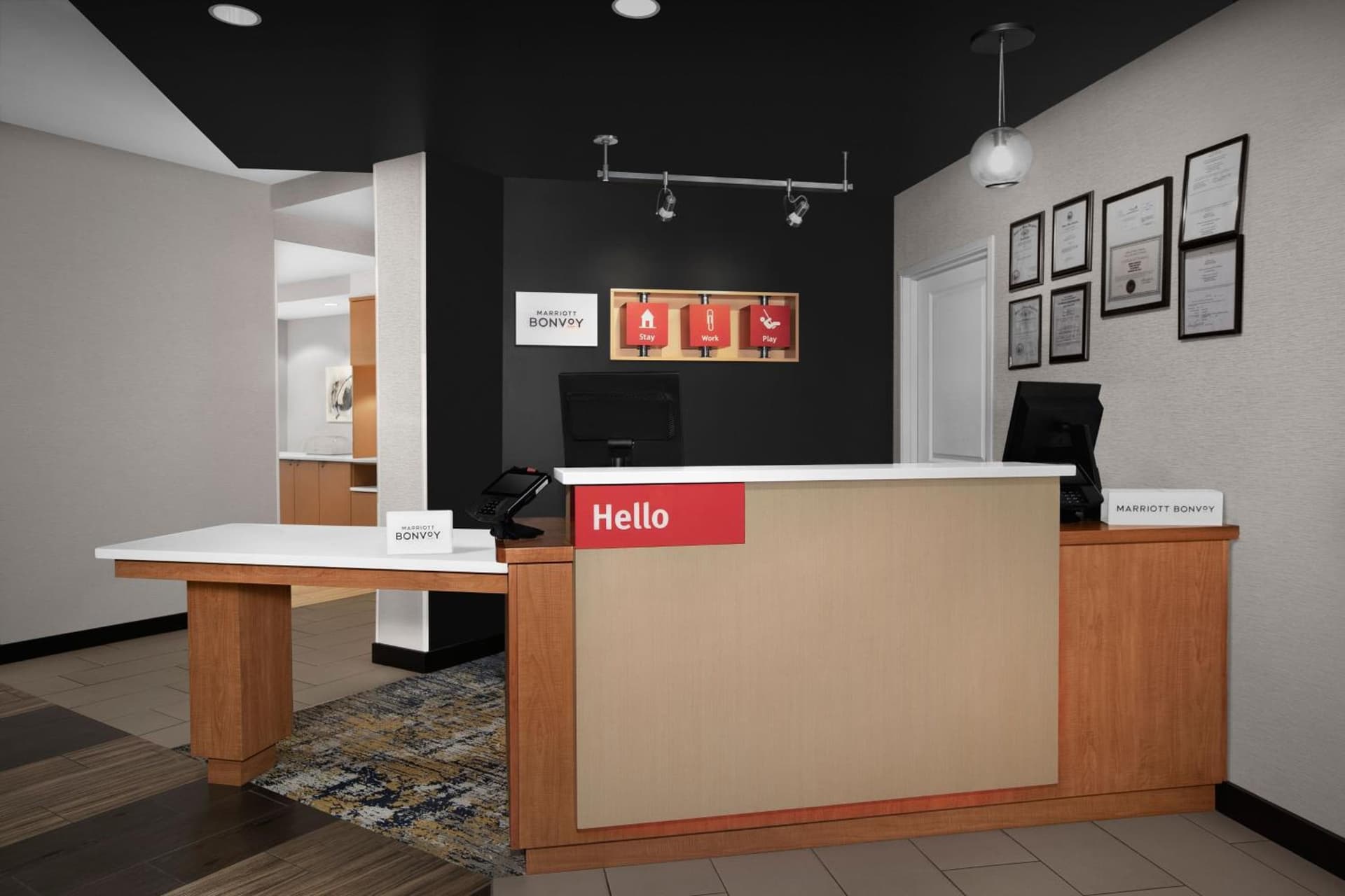 TownePlace Suites Bridgeport Clarksburg interior in Bridgeport, WV — gallery photo 2