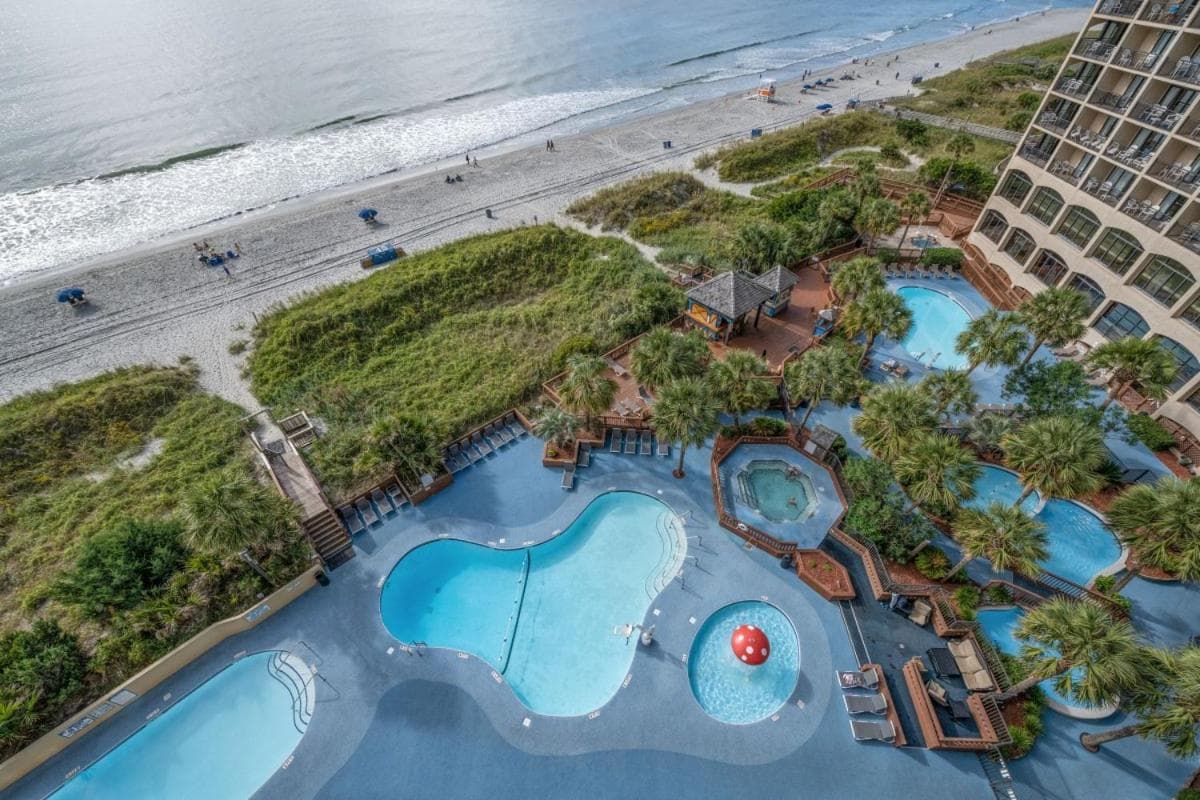 Modern Oceanfront 1 Bedroom Condo, Prime Location, Stunning Views at Beach Cove Resort property views in Myrtle Beach, SC — gallery photo 3
