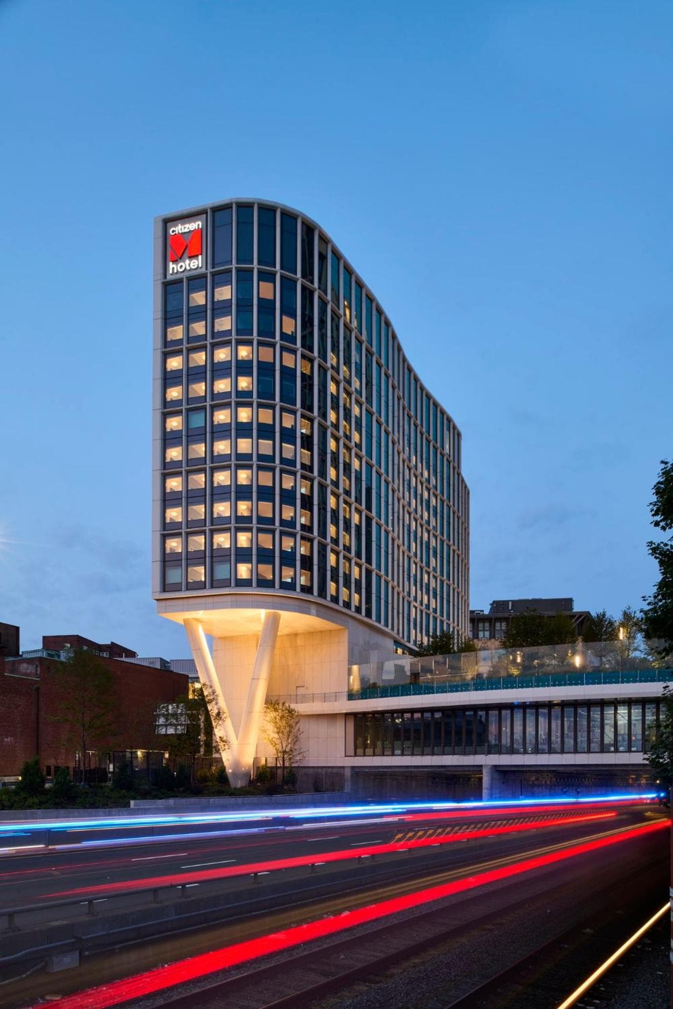 citizenM Boston Back Bay exterior or lobby in Boston, MA — main listing photo