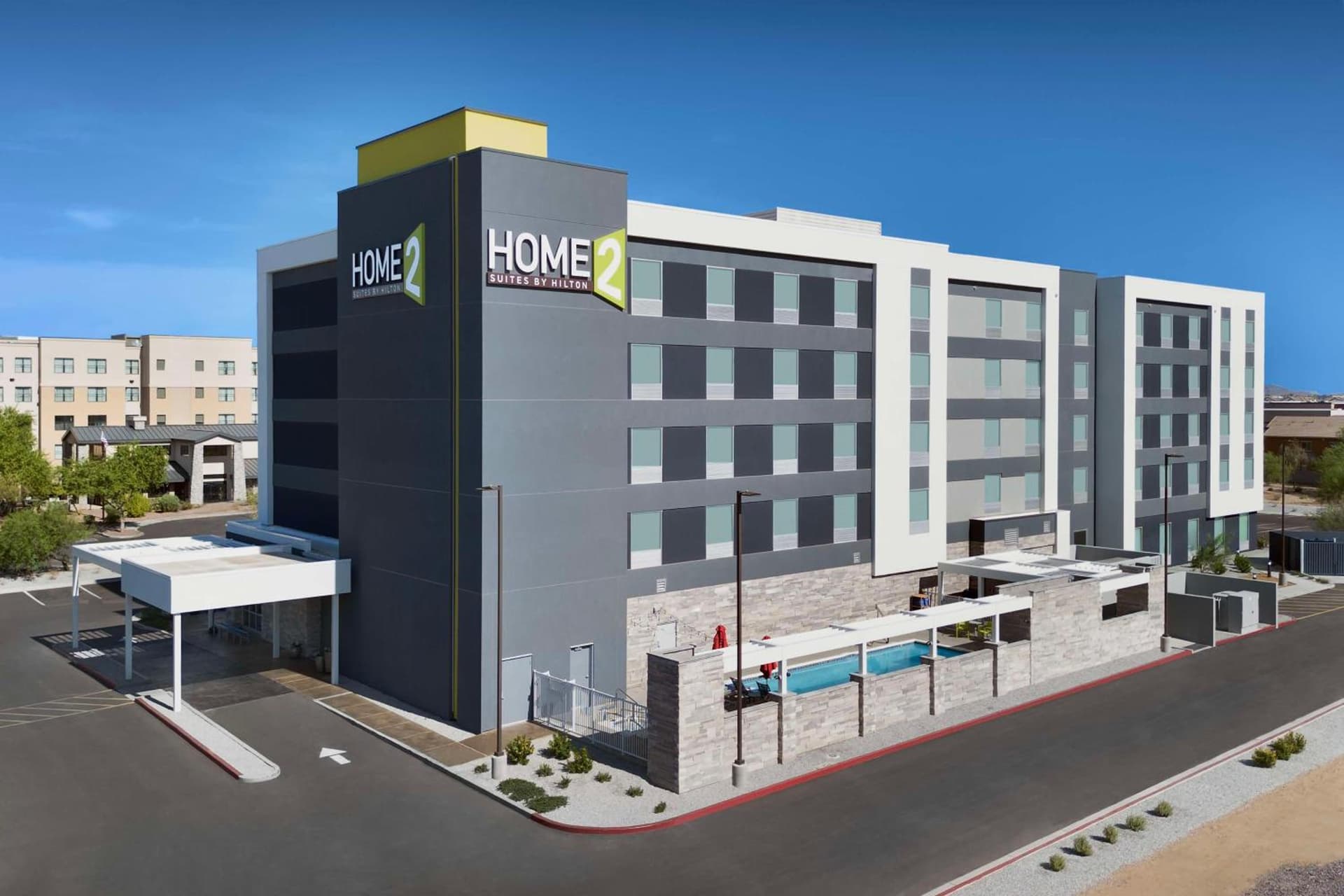 Home2 Suites By Hilton Phoenix North Happy Valley featured exterior or lobby in Phoenix, AZ — similar hotel