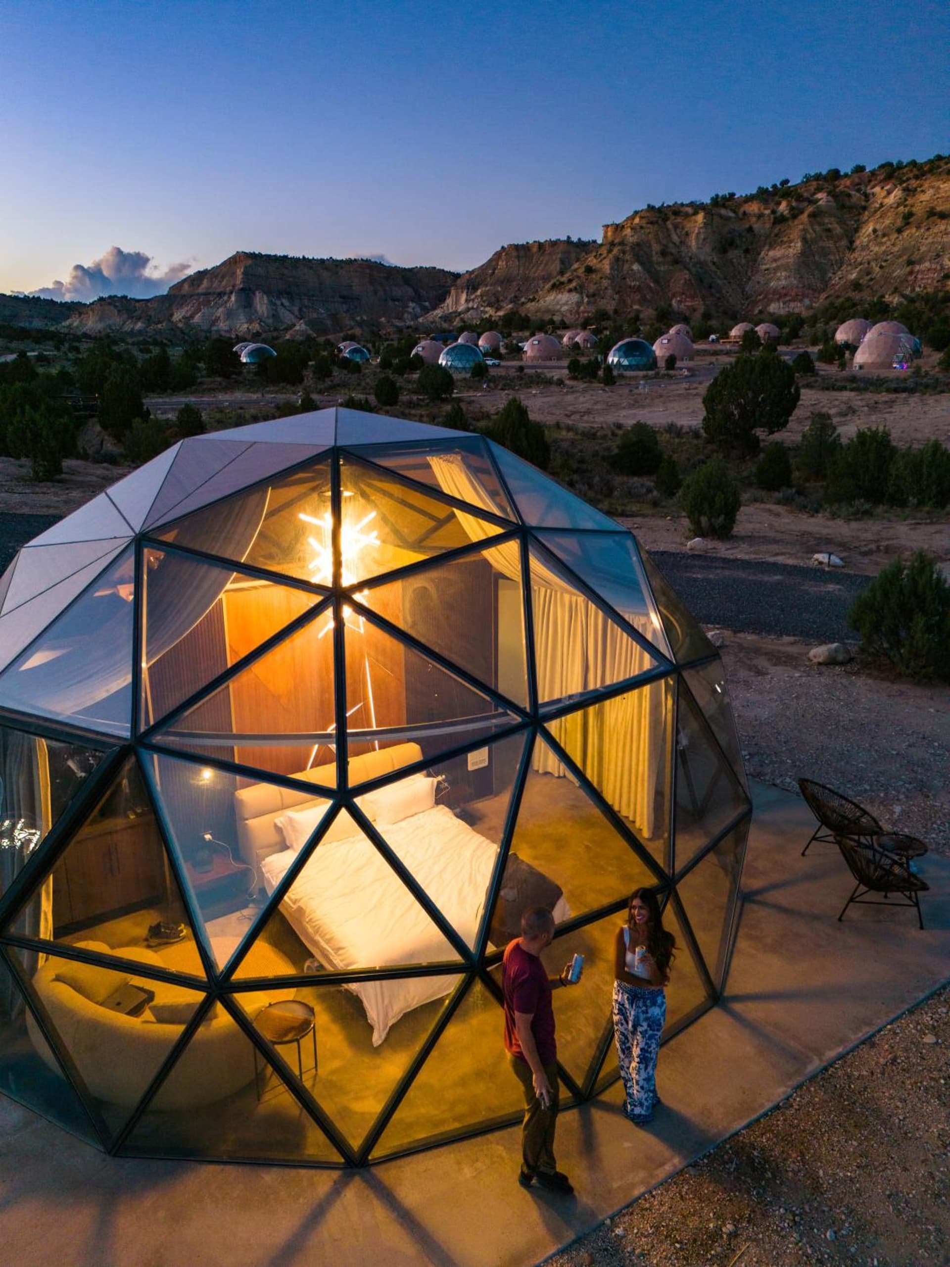 Clear Sky Resorts - Bryce Canyon - Unique Stargazing Domes property views in Cannonville, UT — gallery photo 3