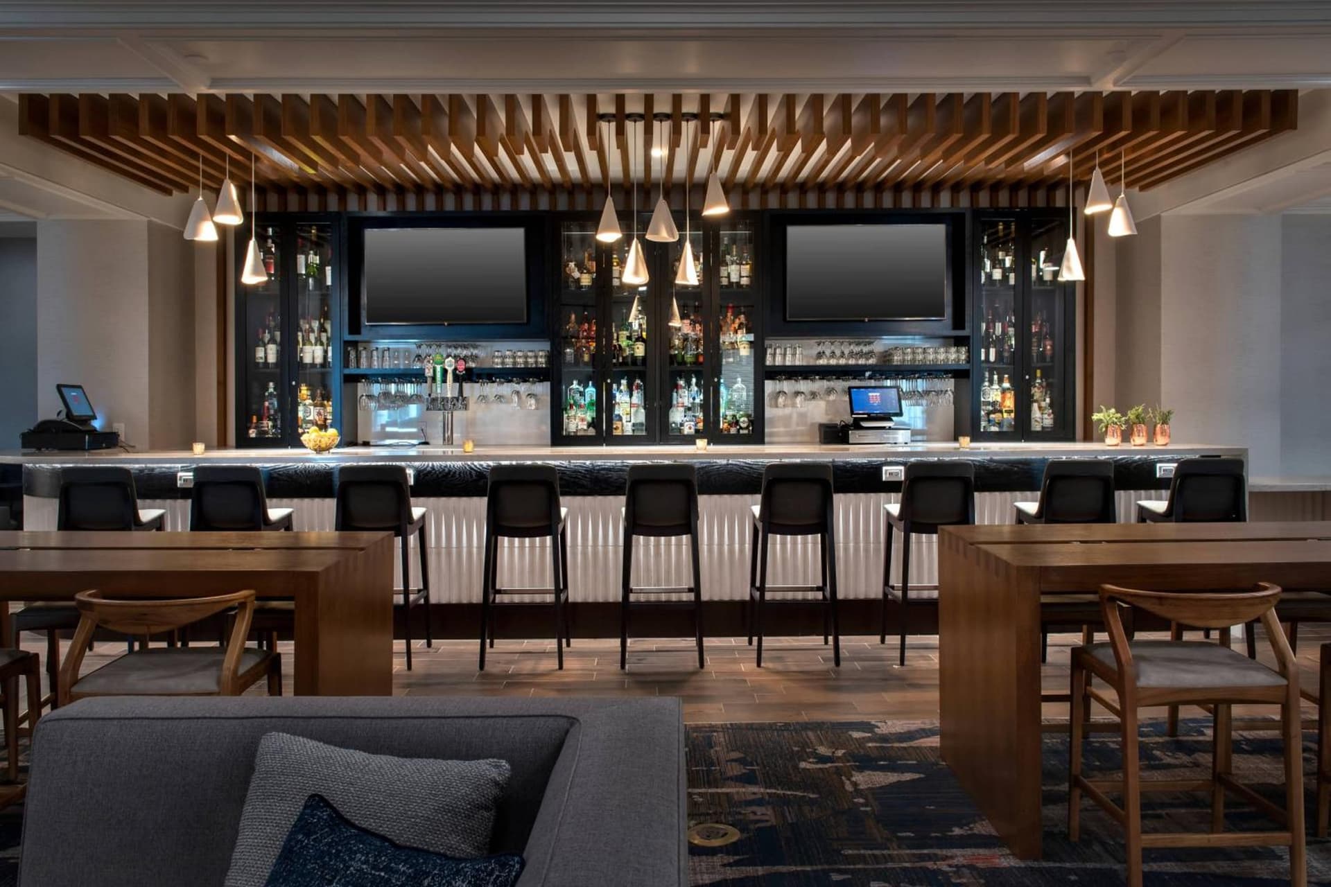 Norfolk Waterside Marriott property views in Norfolk, VA — gallery photo 3