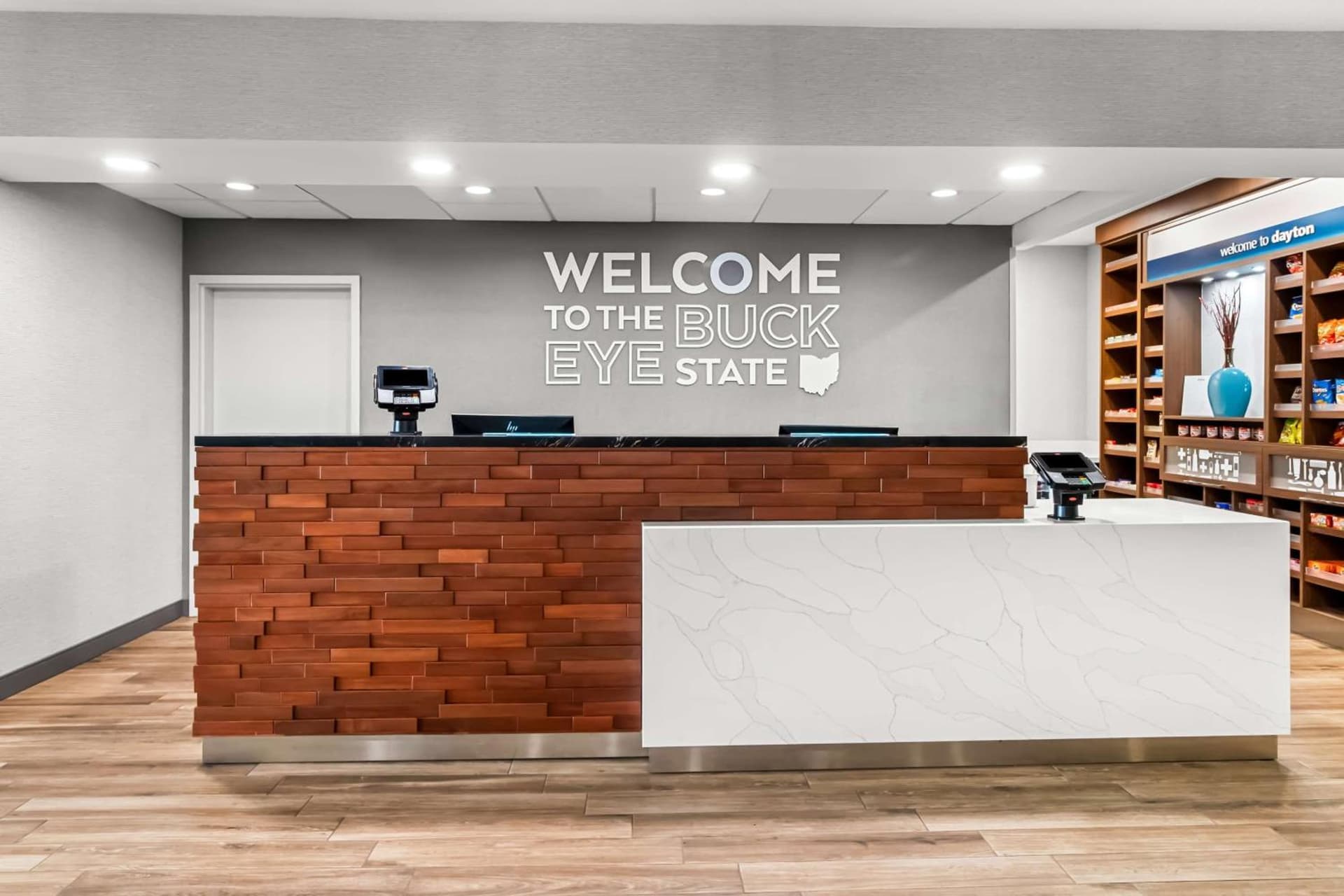 Hampton Inn by Hilton Dayton South property views in Miamisburg, OH — gallery photo 3