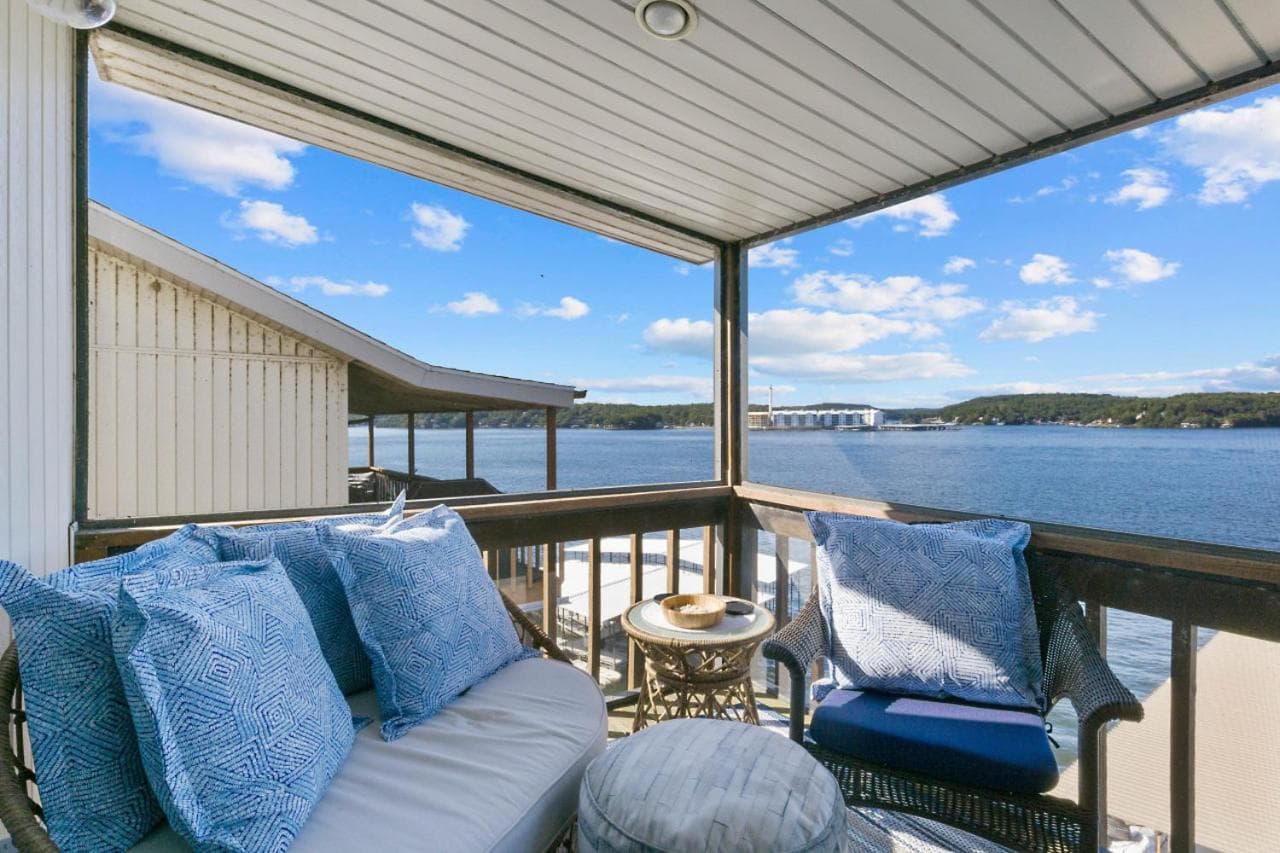 Ozark Oasis Top Floor Waterfront Condo property views in Lake Ozark, MO — gallery photo 3