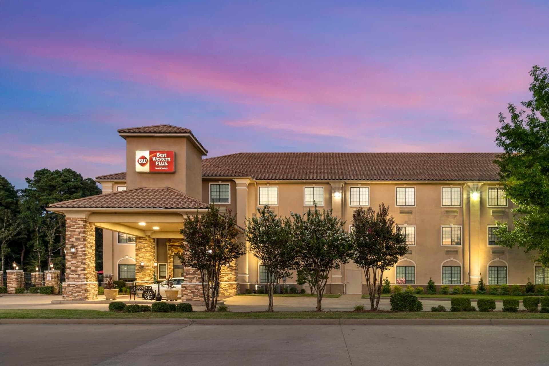 Best Western Plus Crown Colony Inn & Suites featured exterior or lobby in Lufkin, TX — similar hotel