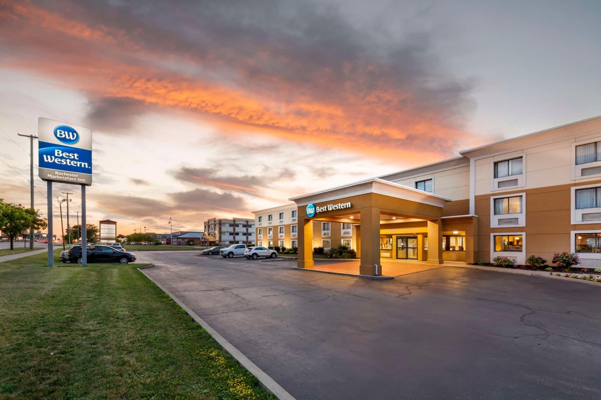 Best Western Rochester Marketplace Inn exterior or lobby in Rochester, NY — main listing photo
