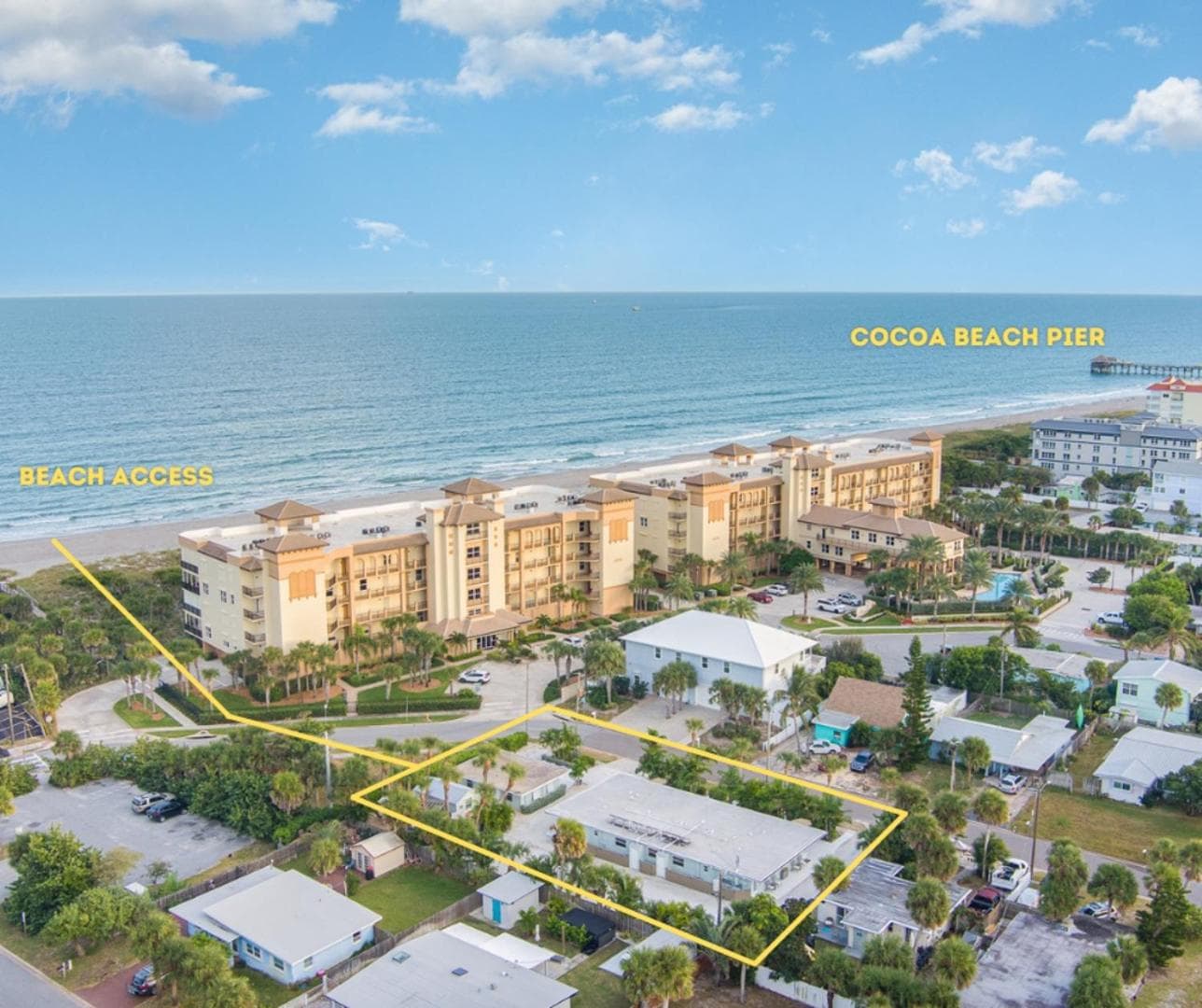 Boutique Vacation Rental Complex at Beach featured exterior or lobby in Cocoa Beach, FL — similar hotel