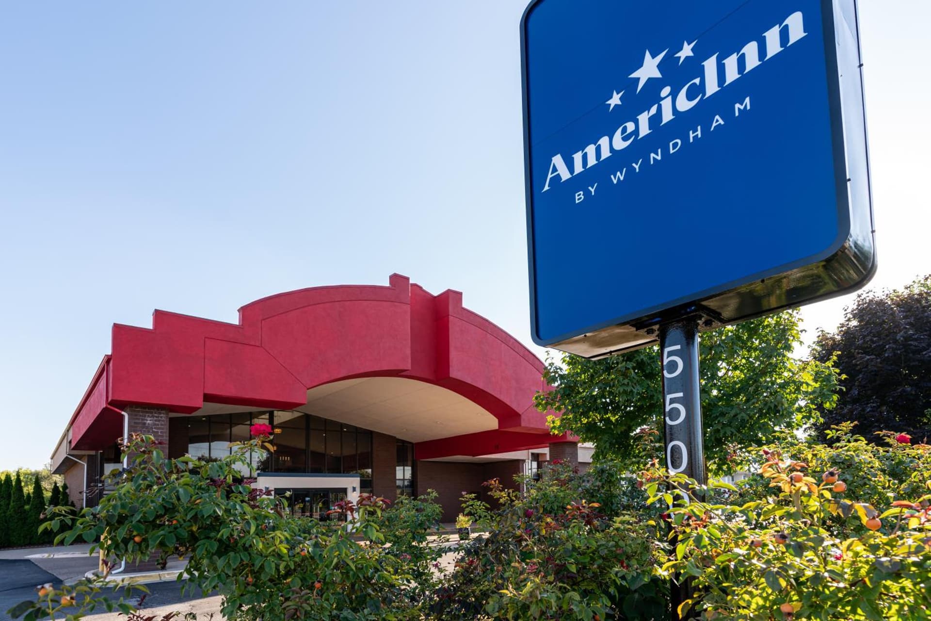 AmericInn by Wyndham Grand Rapids Airport North featured exterior or lobby in Grand Rapids, MI — similar hotel