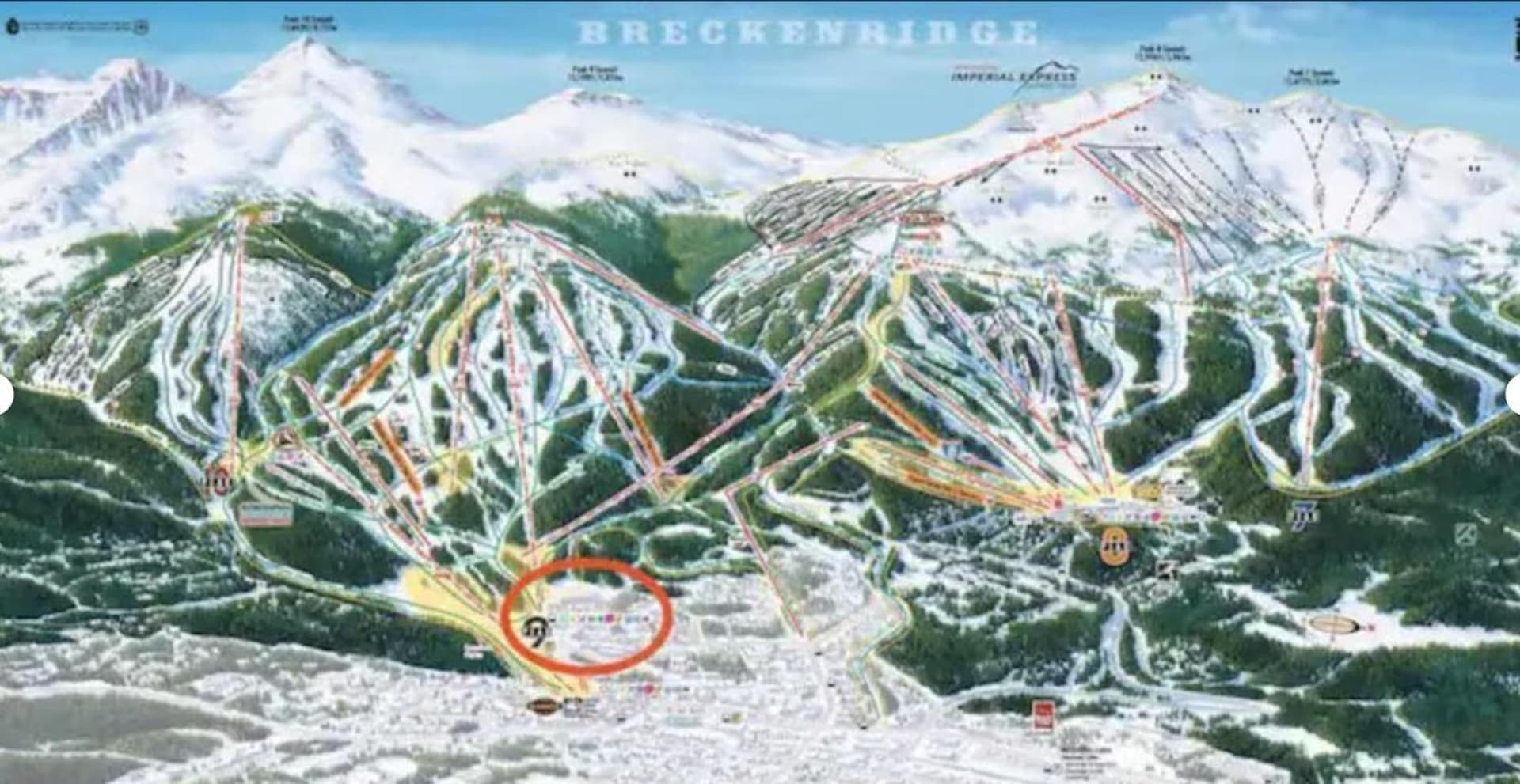 Remodeled Ski in and ski out Condo! property views in Breckenridge, CO — gallery photo 3