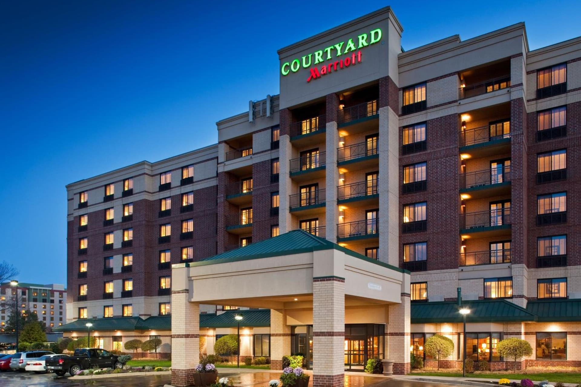 Courtyard by Marriott Bloomington Mall of America featured exterior or lobby in Bloomington, MN — similar hotel