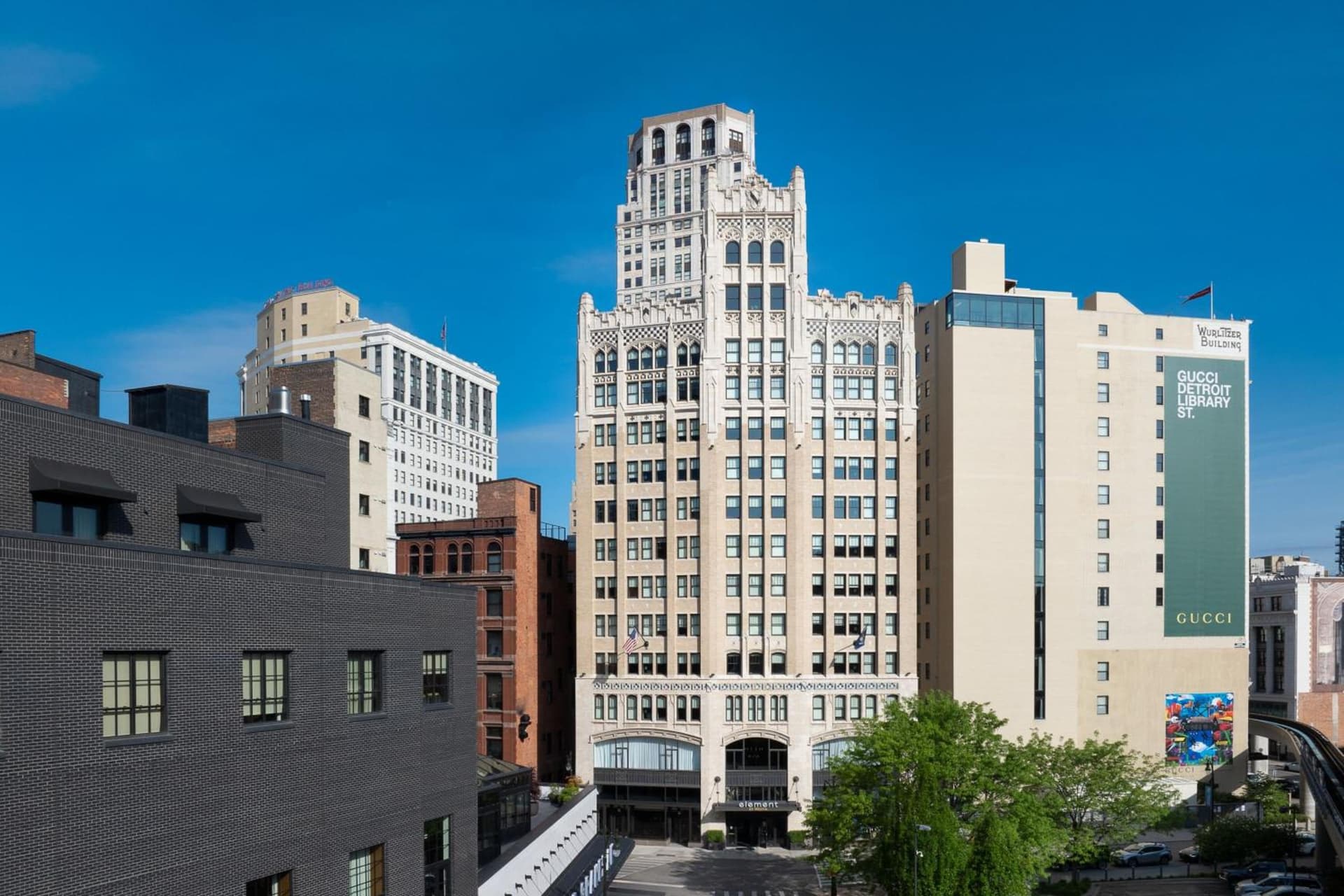 Element by Marriott Detroit at The Metropolitan property views in Detroit, MI — gallery photo 3