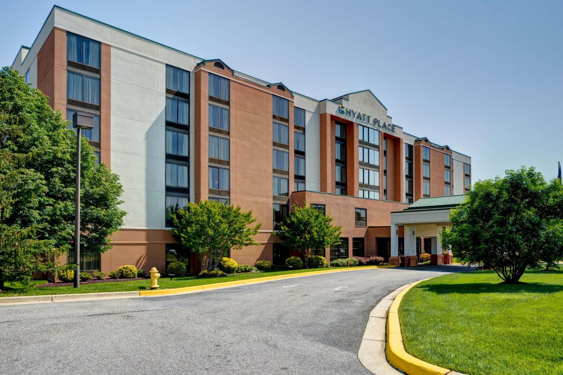 Hyatt Place Baltimore/BWI Airport featured exterior or lobby in Linthicum Heights, MD — similar hotel