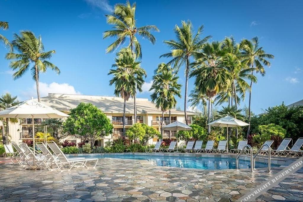 Kauai Beach Villas property views in Lihue, HI — gallery photo 3