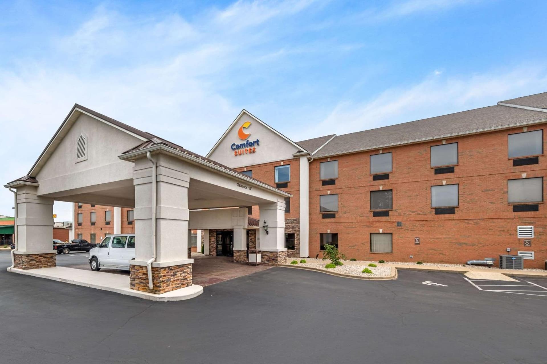 Comfort Suites Louisville Airport featured exterior or lobby in Louisville, KY — similar hotel