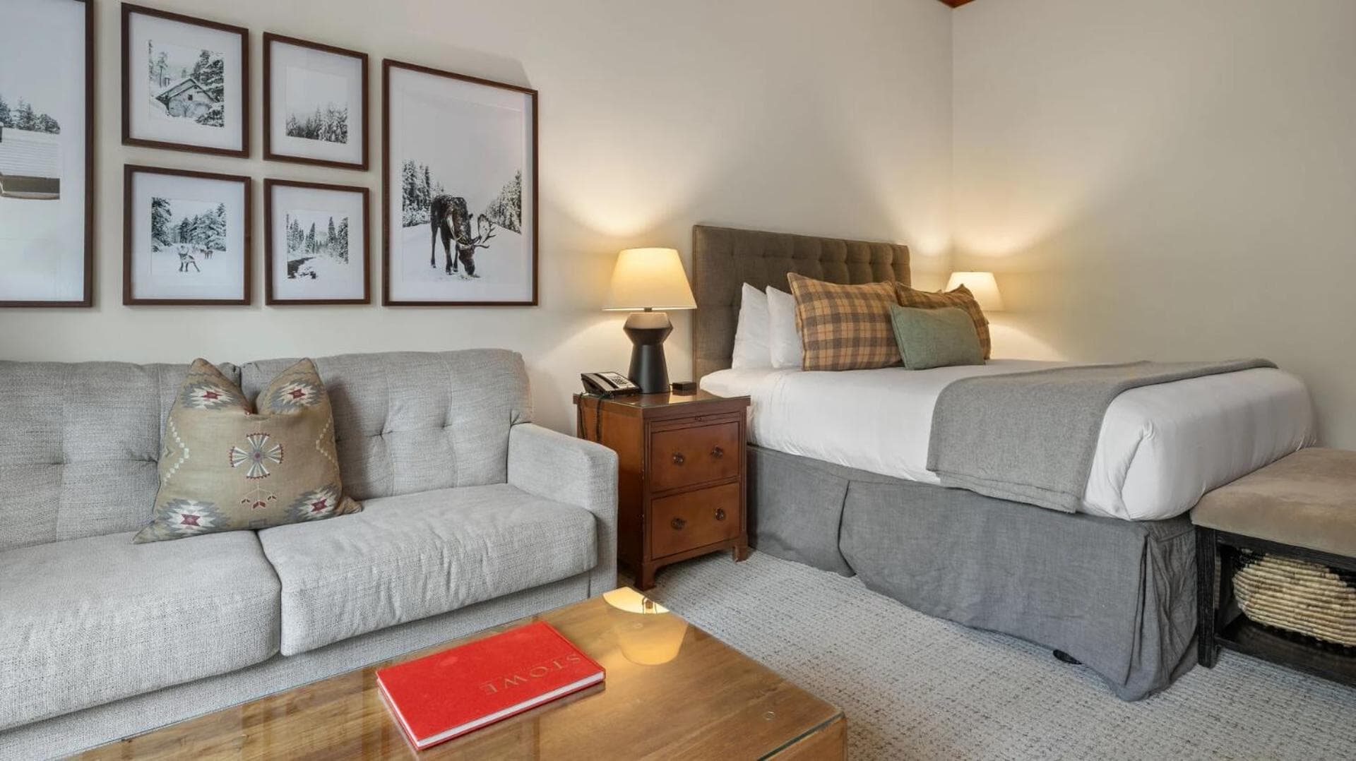 1125 Lodge At Spruce Peak Ski In Ski In Ski Out King Studio By Stowe Mountain Rentals property views in Stowe — gallery photo 3
