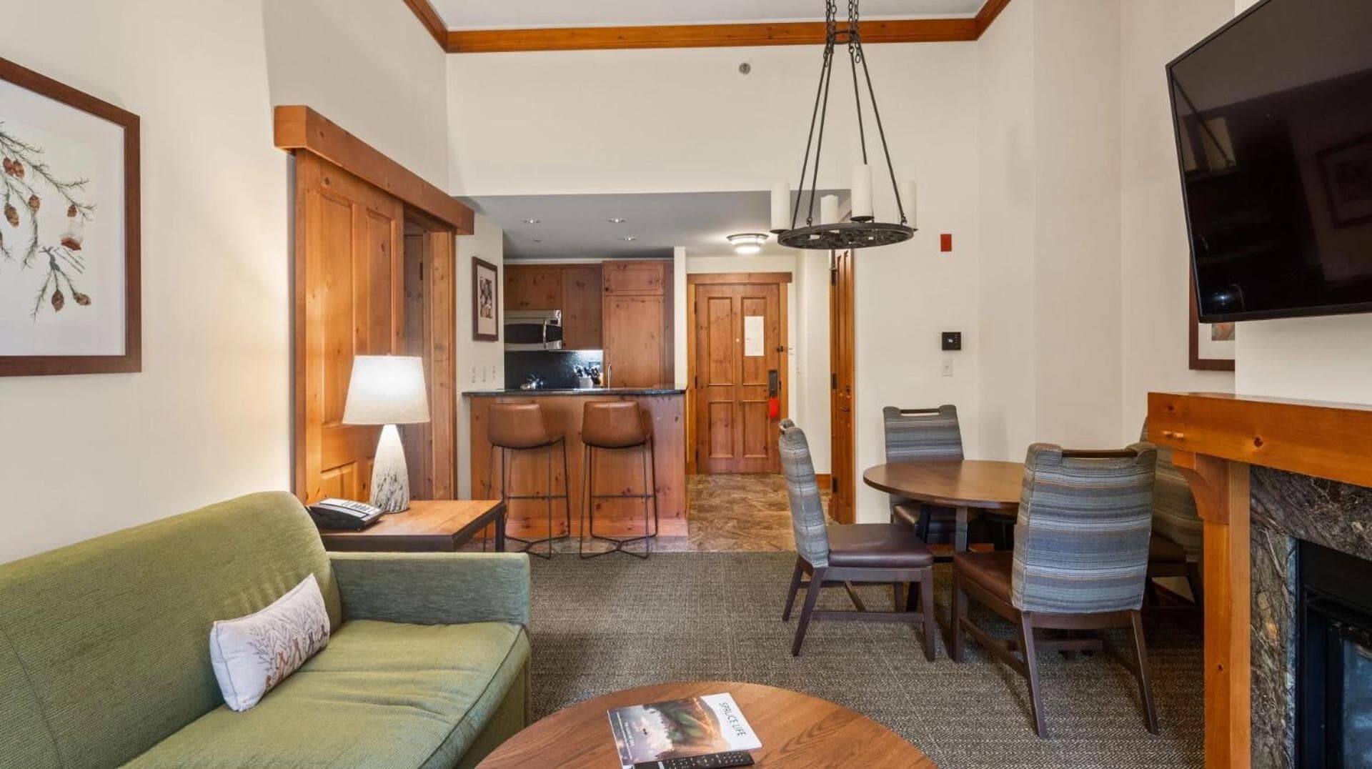 1124 - Two bedroom - Lodge At Spruce Peak - Stowe Mt Resort - Ski in Ski Out - Sleeps 7 property views in Stowe — gallery photo 3