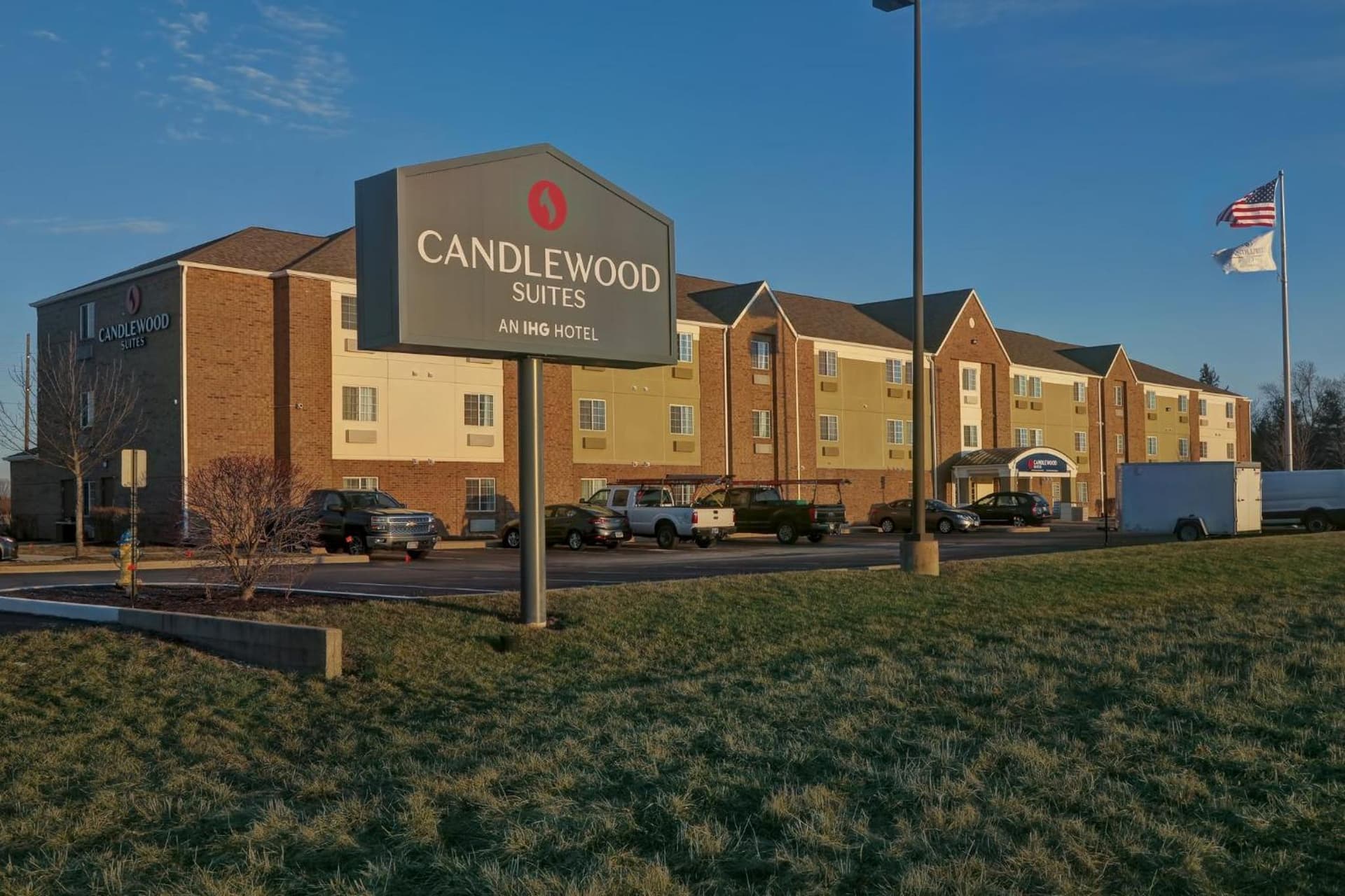 Candlewood Suites Indianapolis - South by IHG featured exterior or lobby in Greenwood, IN — similar hotel