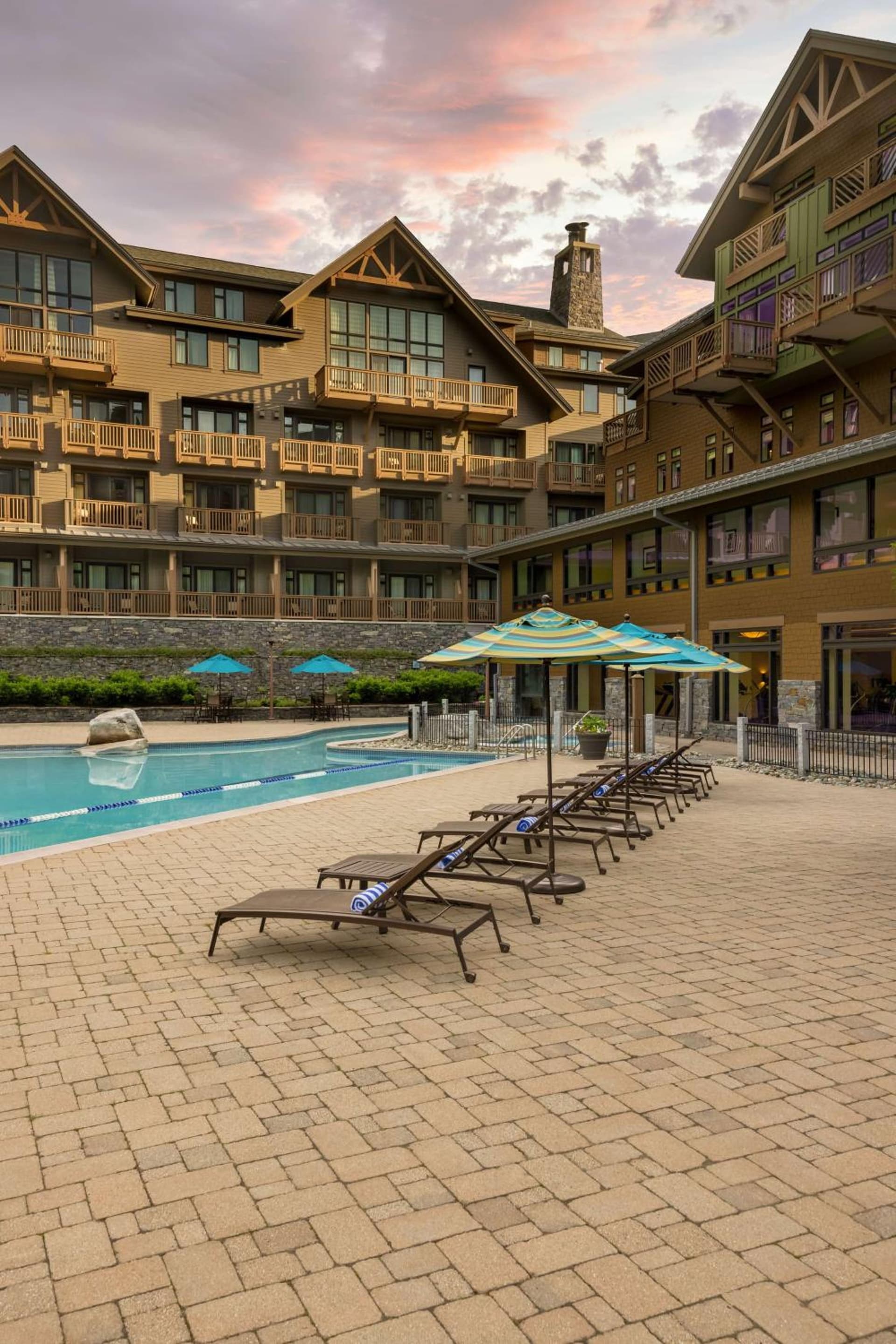 The Lodge at Spruce Peak, a Destination by Hyatt Residence property views in Stowe — gallery photo 3