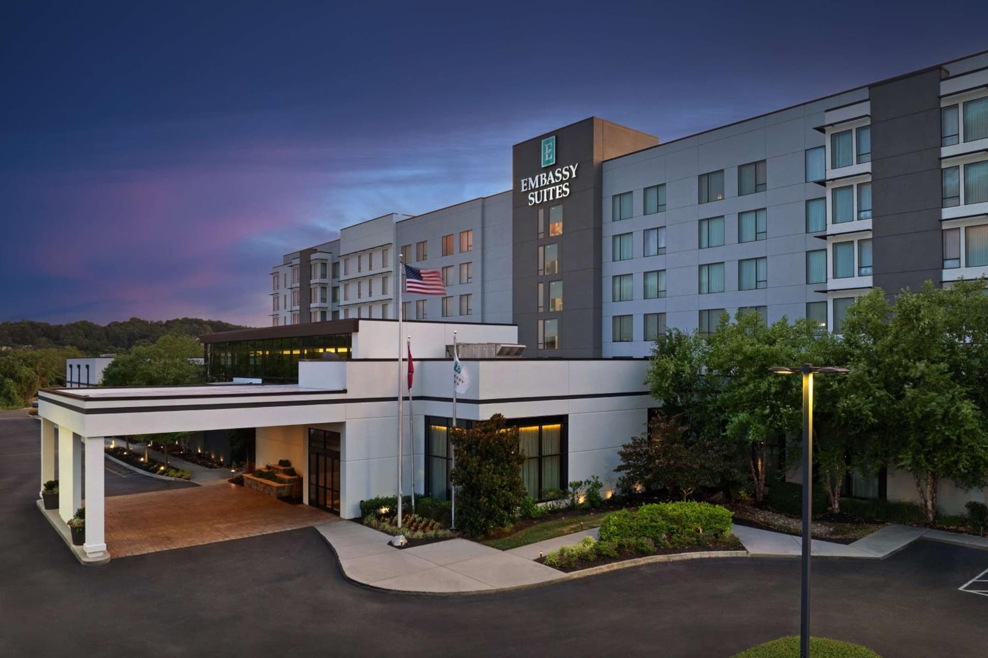Embassy Suites by Hilton Knoxville West property views in Knoxville, TN — gallery photo 3